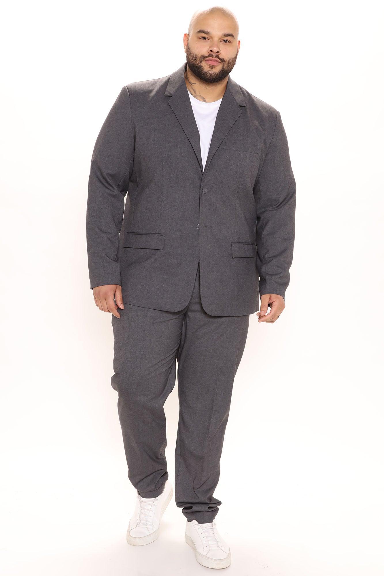 The Modern Stretch Suit Jacket - Charcoal Product Image