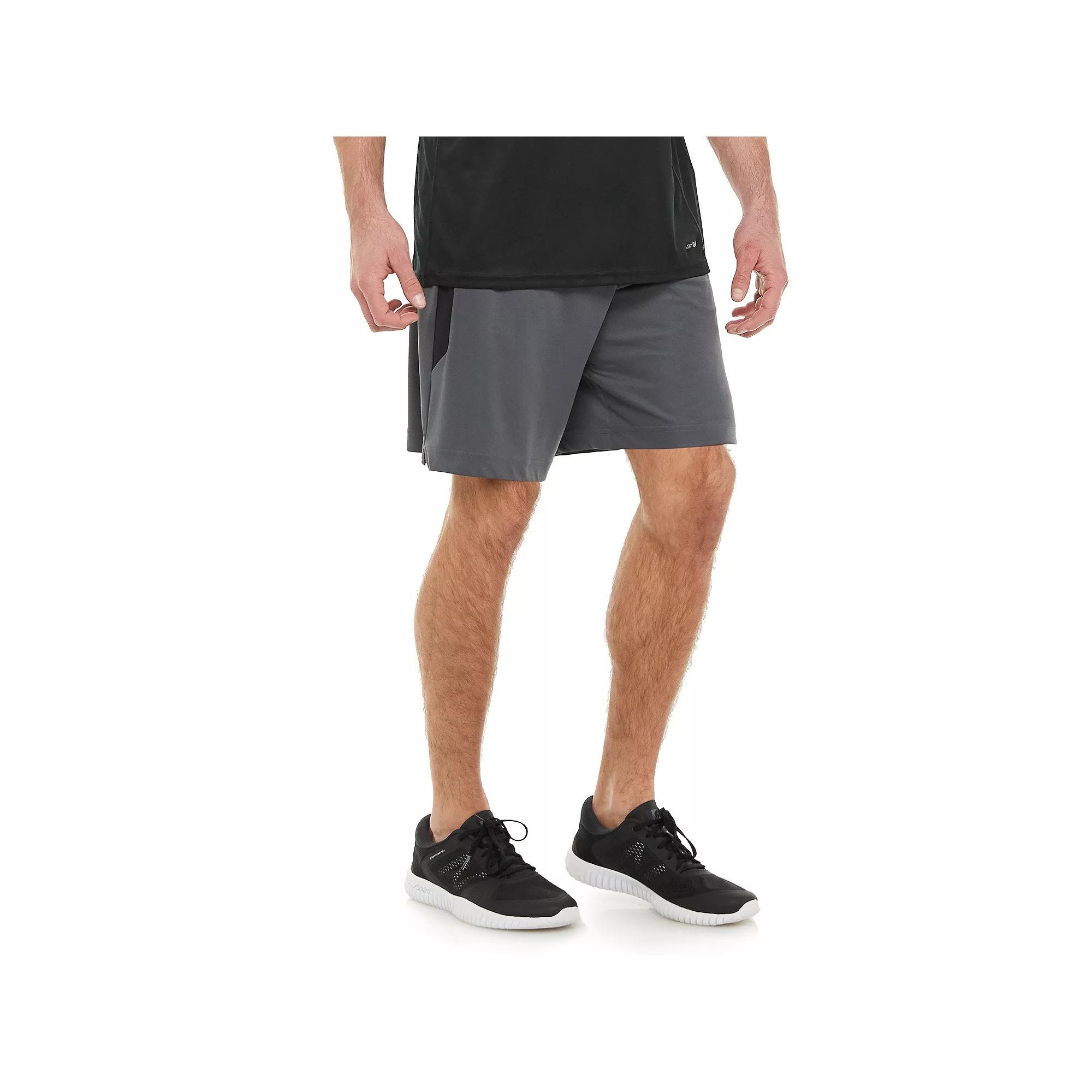 Men's Tek Gear® Dry Tek Shorts, Size: Small, Hawk Gray Black Product Image