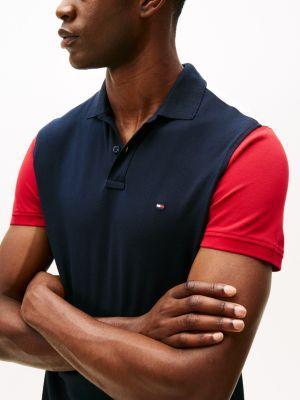 Regular Fit Colorblock Pique Polo Product Image