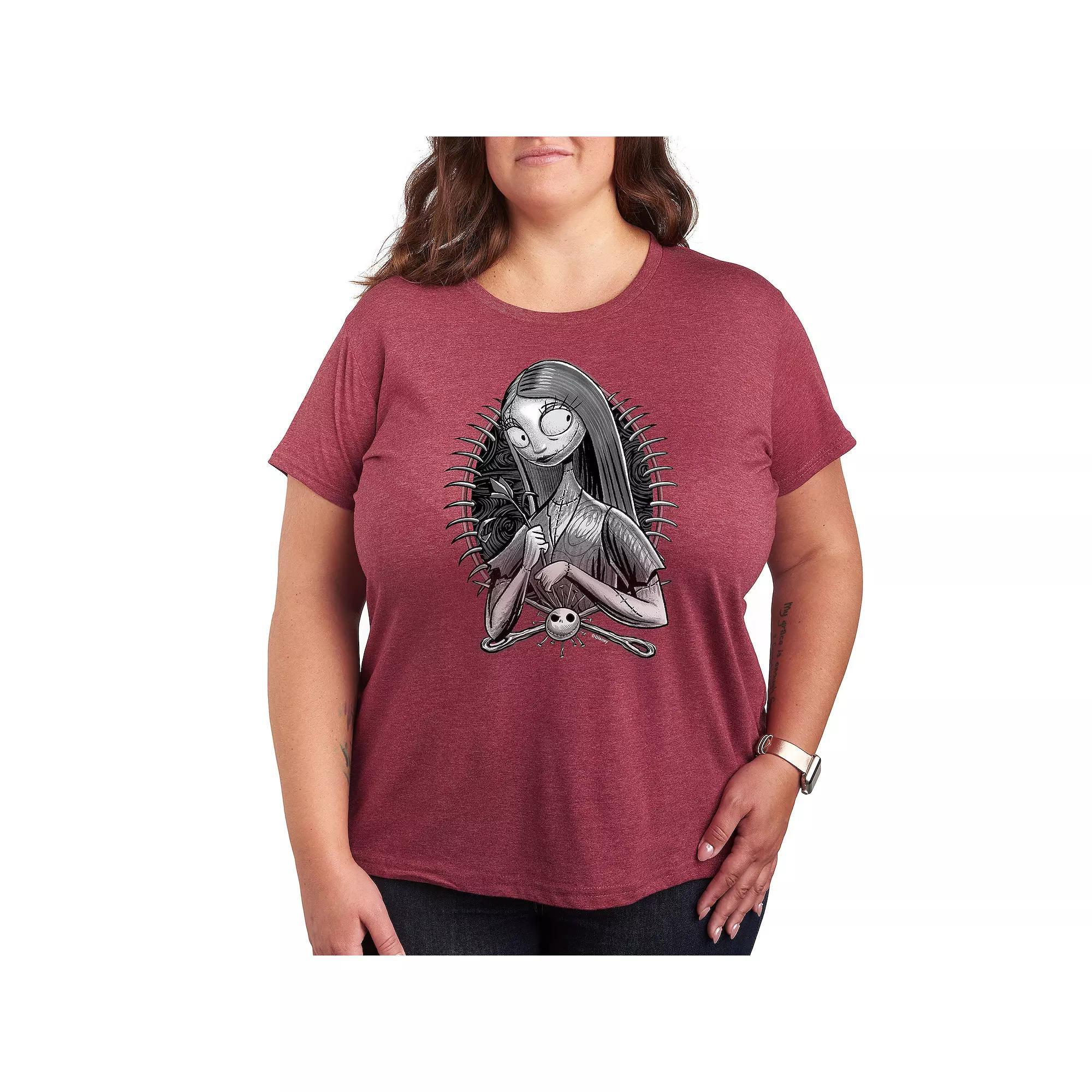 Disney's The Nightmare Before Christmas Plus Sally Vignette Graphic Tee, Women's,  Product Image