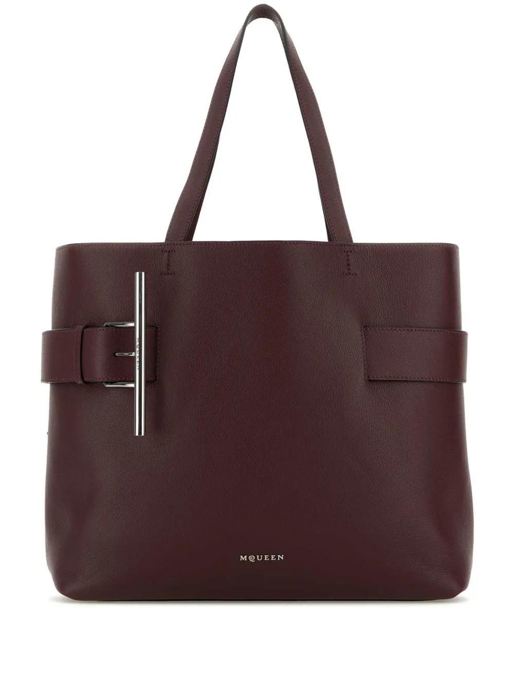 ALEXANDER MCQUEEN Sling Shopper In Purple Product Image