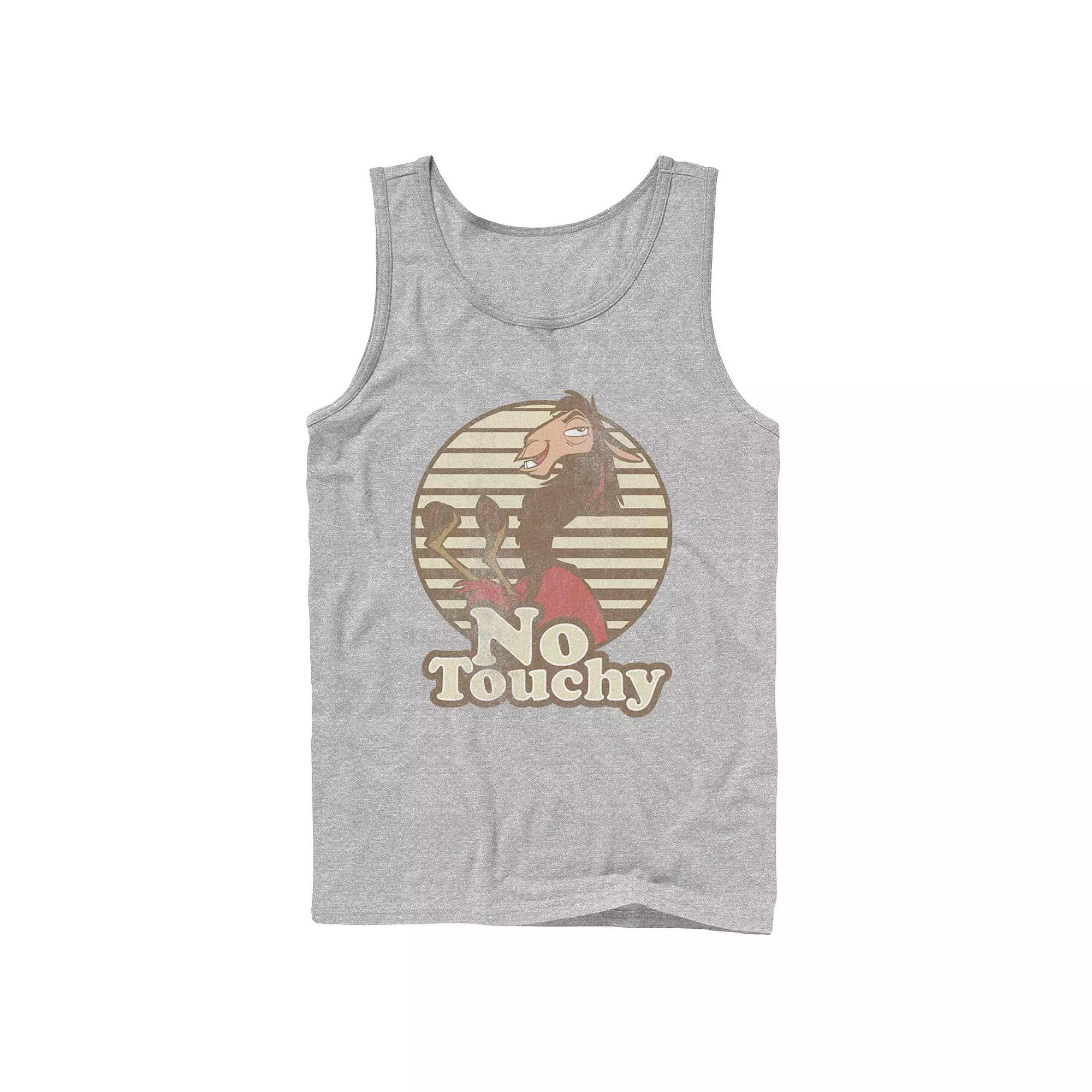 Men's Disney Emperor's New Groove Kuzco Llama No Touchy Tank Top,  Product Image