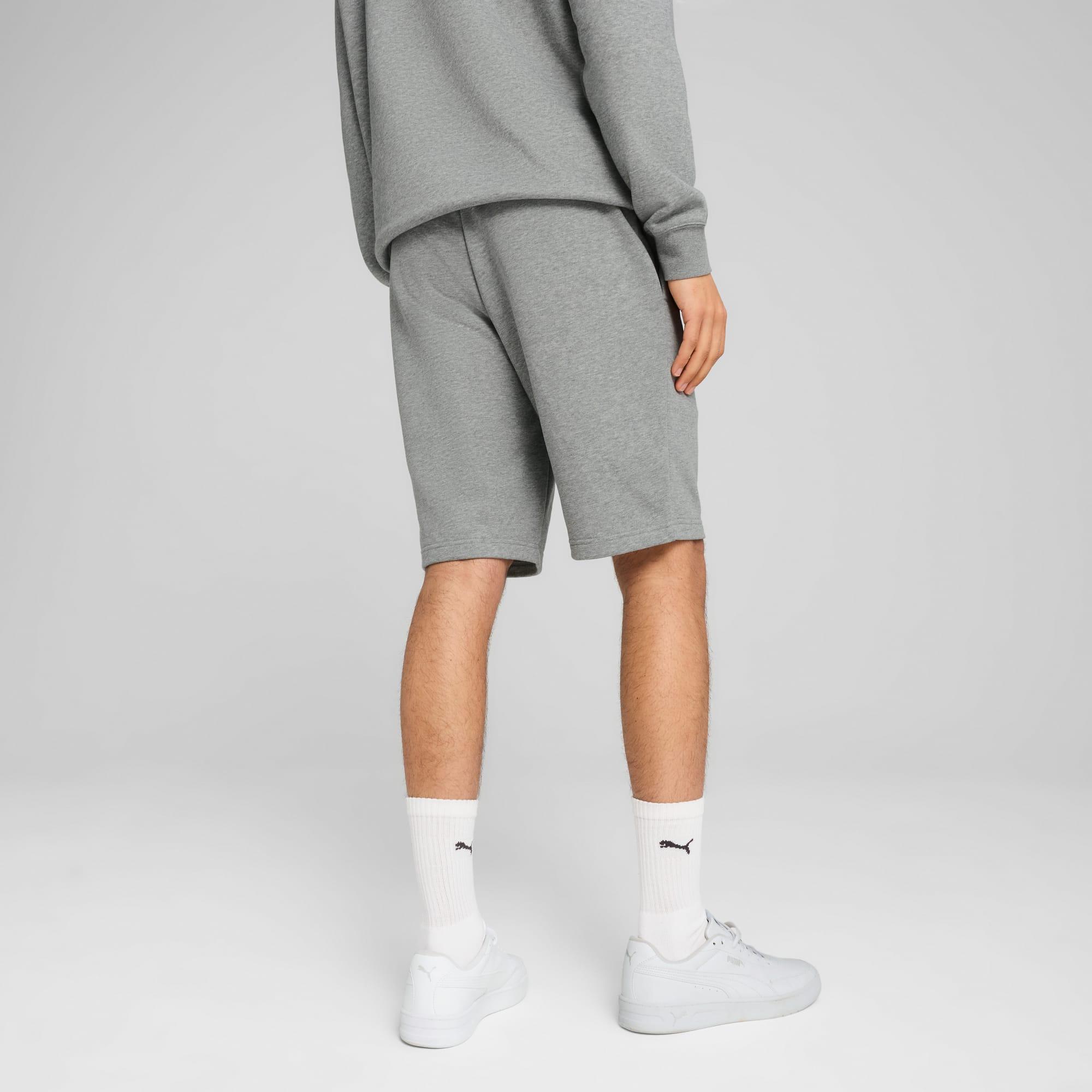 PUMA Essentials No. 1 Logo Men's 10" Shorts in Medium Grey Heather Product Image