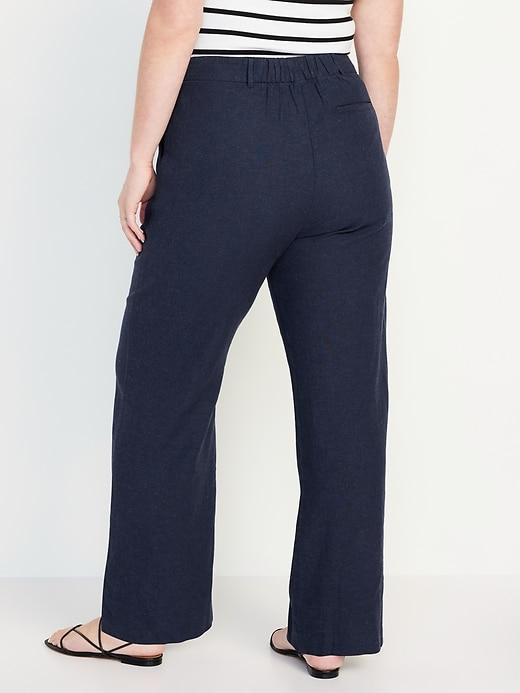 Extra High-Waisted Wide-Leg Taylor Pants Product Image