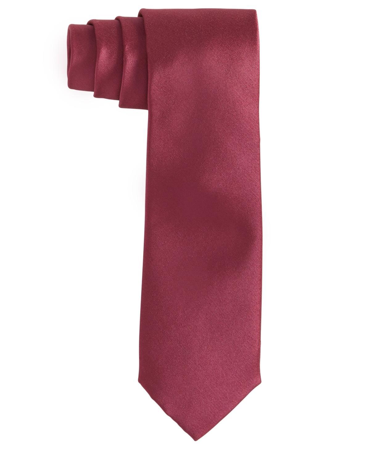 Alfani Mens Solid Texture Slim Tie, Created for Macys Product Image