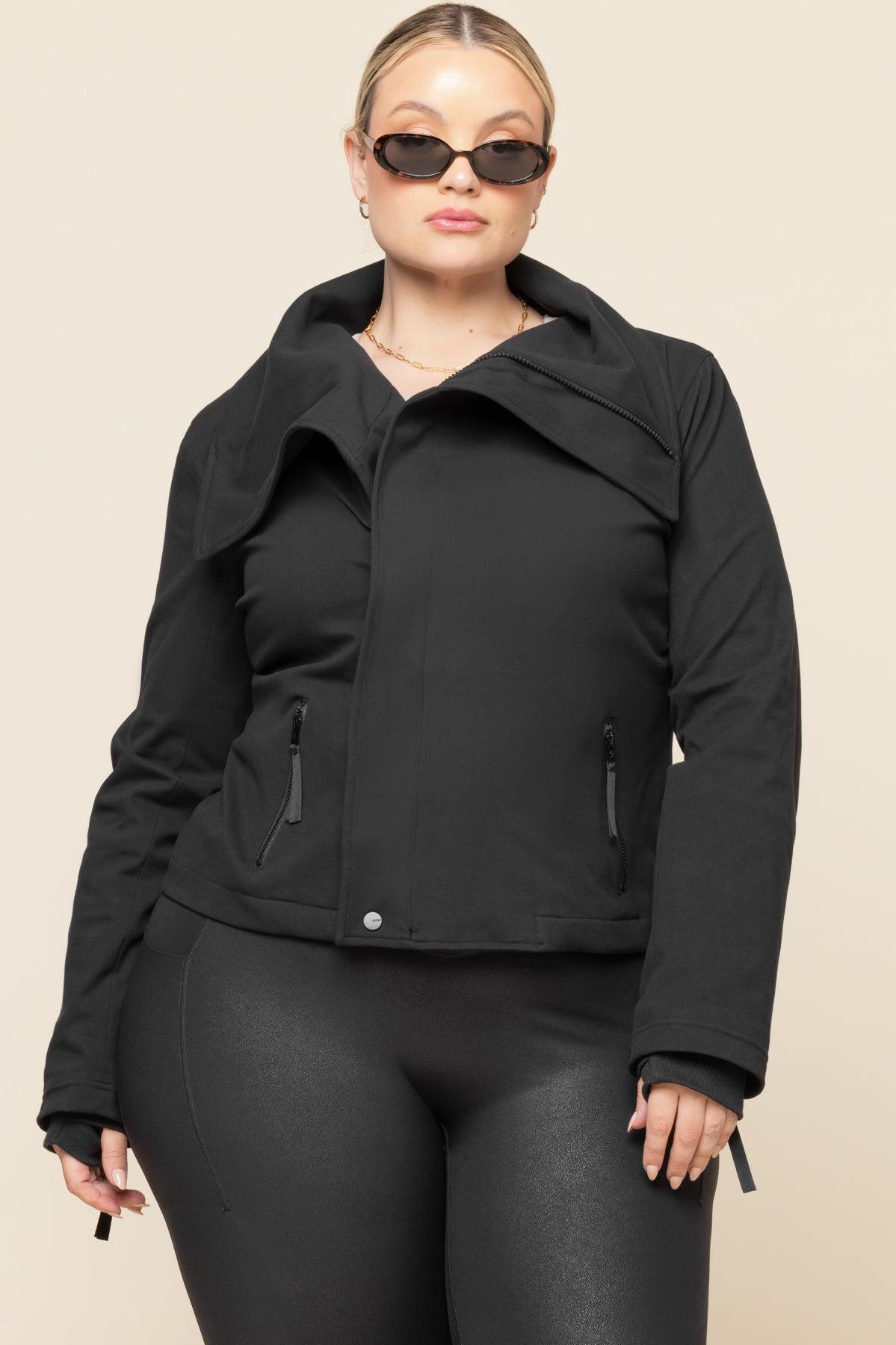 Heart Racer Moto Jacket - True Blue Product Image