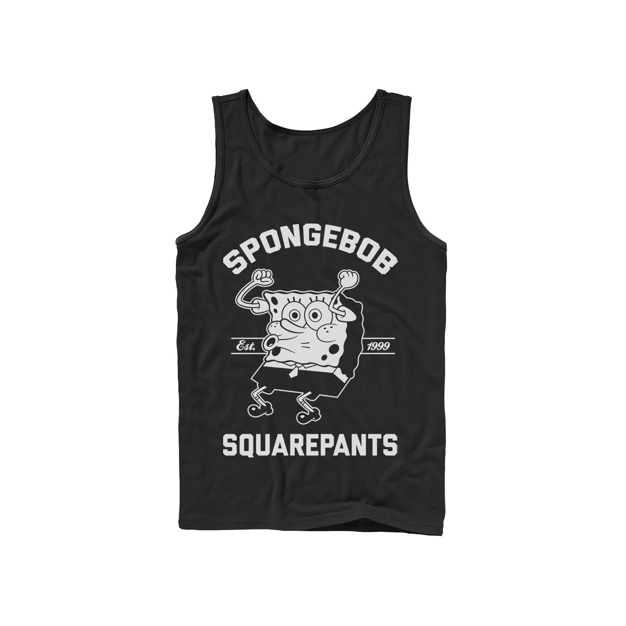 Men's Nickelodeon SpongeBob SquarePants Excited Established 99 Tank Top,  Product Image