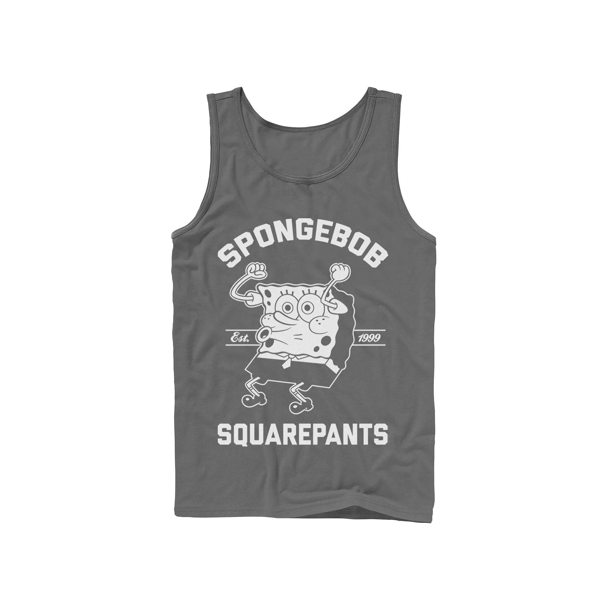 Men's Nickelodeon SpongeBob SquarePants Excited Established 99 Tank Top,  Product Image