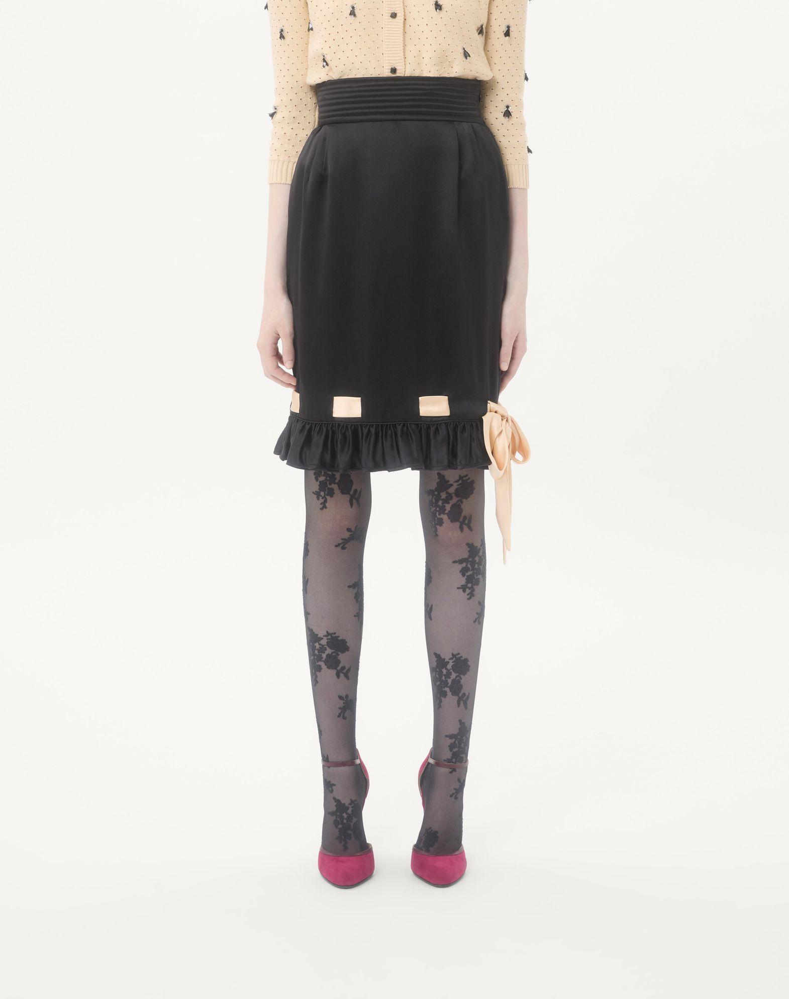 Double Satin Midi Skirt Product Image