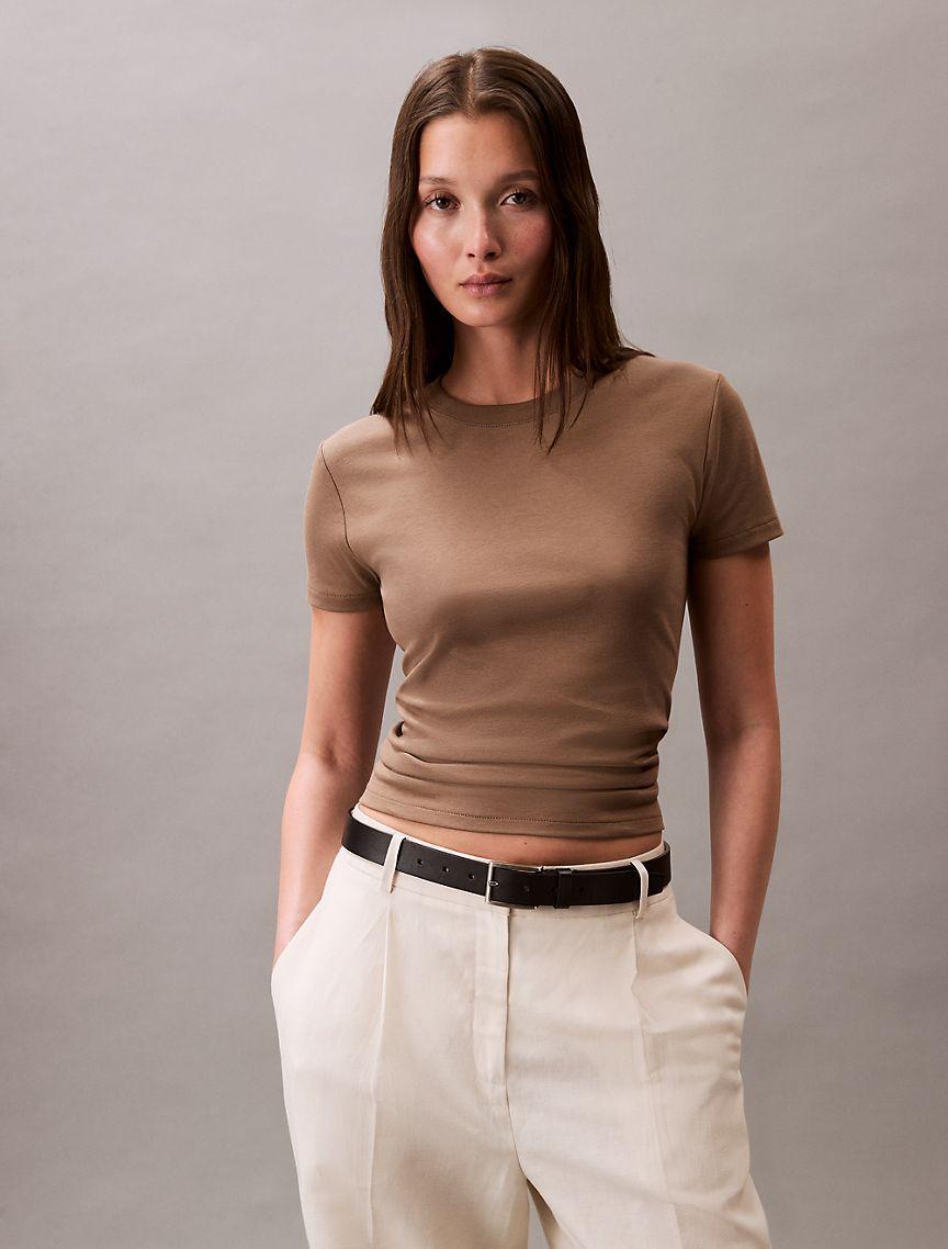 Liquid Cotton Crewneck Tee Product Image