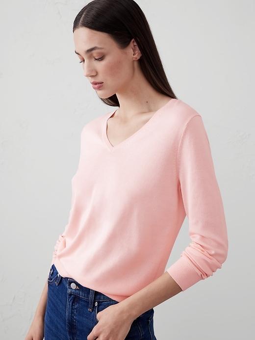 Forever V-Neck Sweater Product Image