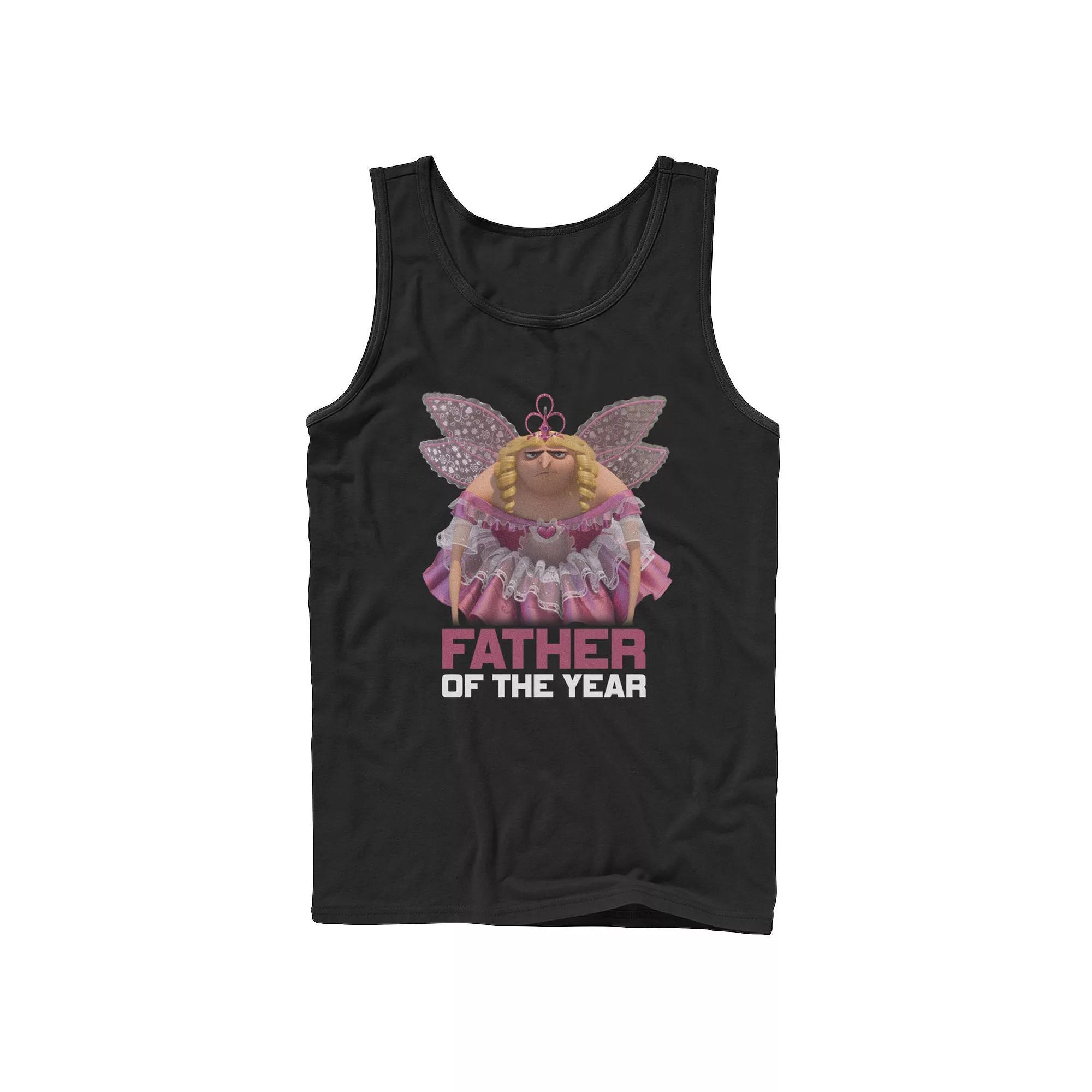Men's Despicable Me Minions Gru Fairy Father Tank Top,  Product Image