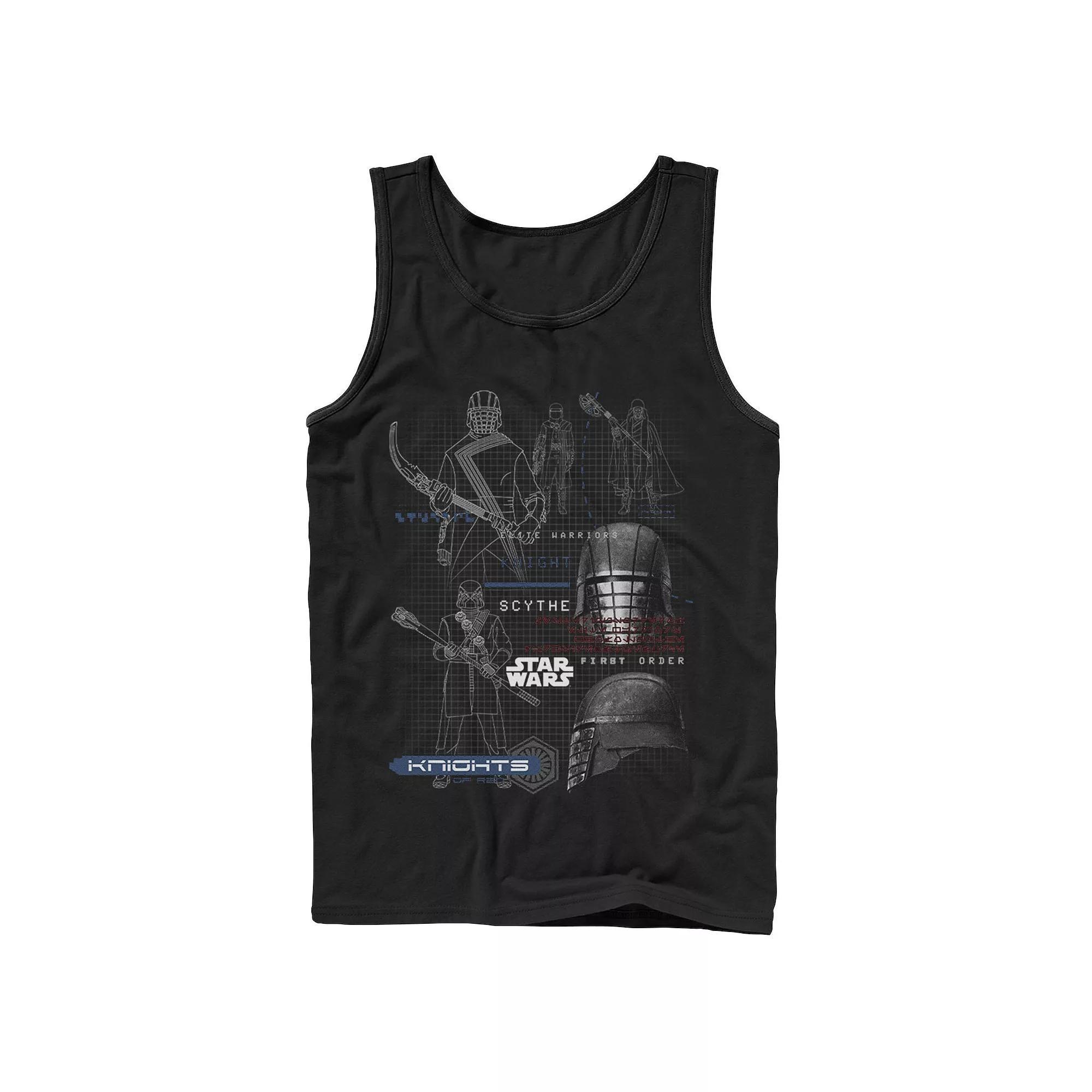 Men's Star Wars The Rise of Skywalker Knights of Ren Warrior Tank Top,  Product Image