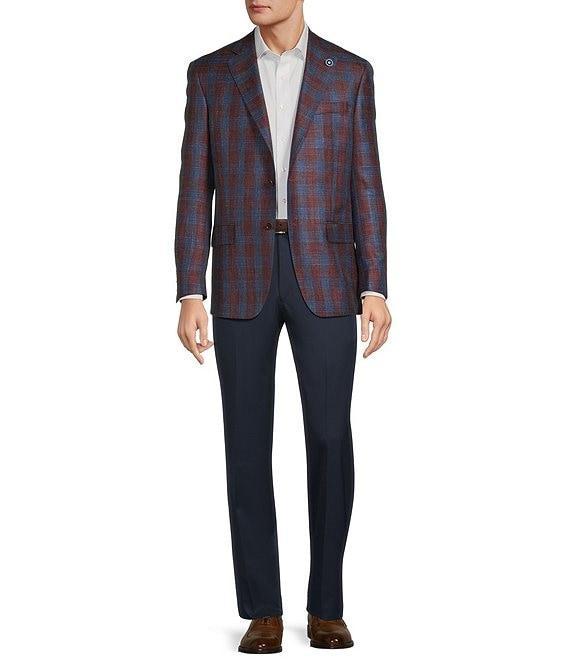 Hart Schaffner Marx New York Modern Fit Plaid Pattern Sport Coat Product Image