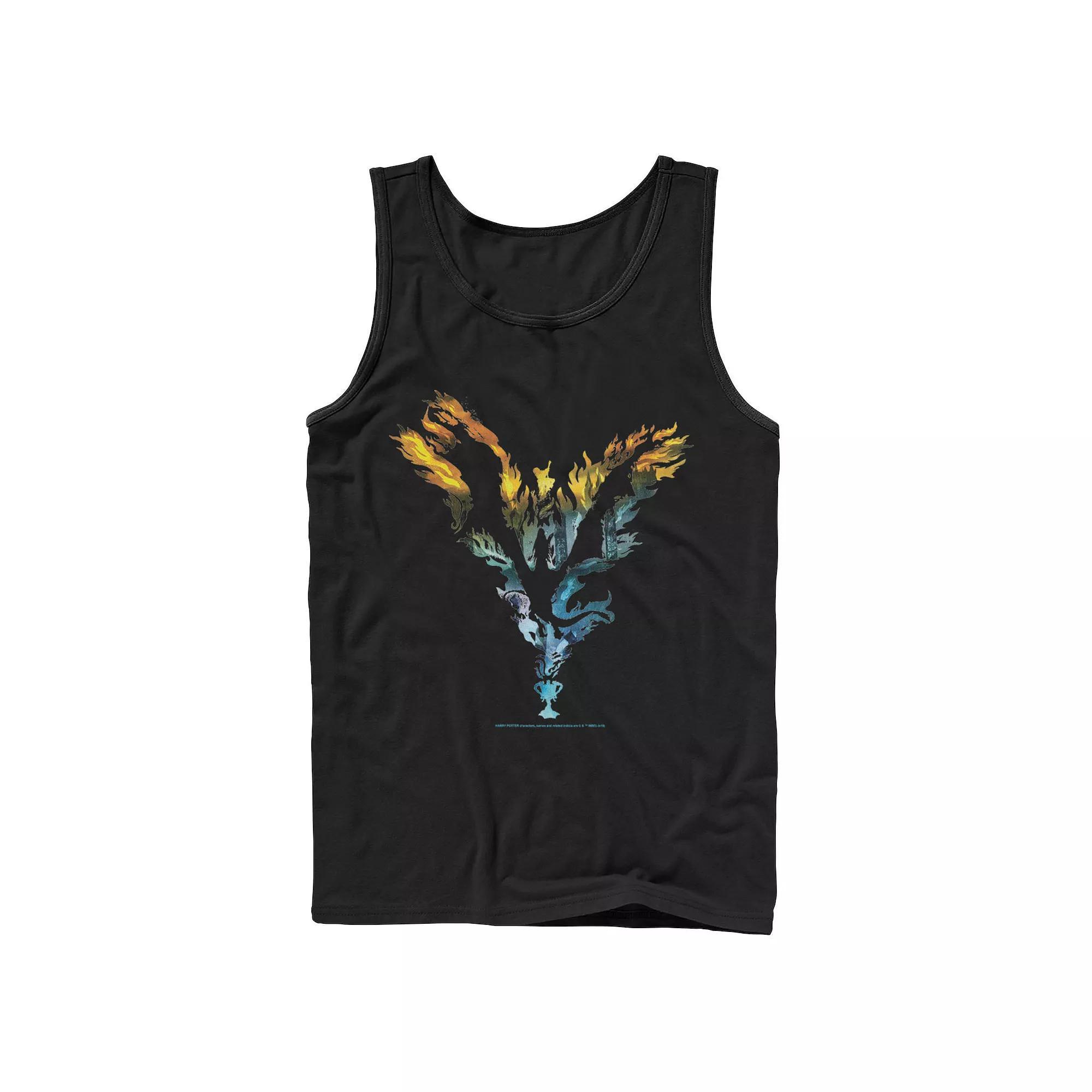 Men's DC Comics Superman Colored Pop Art Chest Logo Tank Top,  Product Image