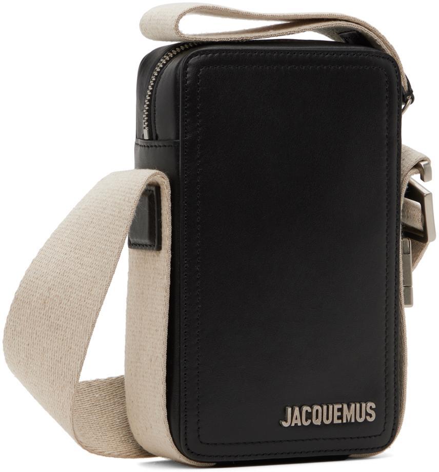 JACQUEMUS Black Les Classiques 'le Cuerda Vertical' Bag In 990 Black Product Image