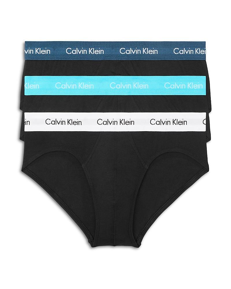 Calvin Klein Cotton Stretch Moisture Wicking Hip Briefs, Pack of 3 Product Image