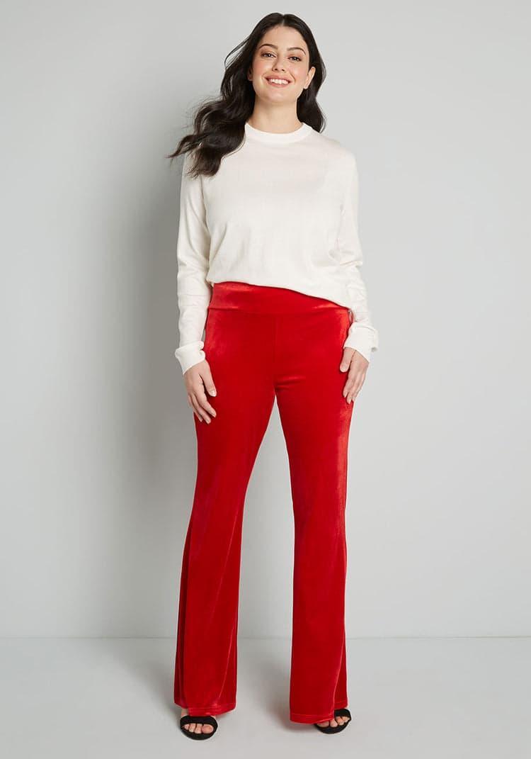 Loving The Luxe Life Wide-Leg Pants Product Image