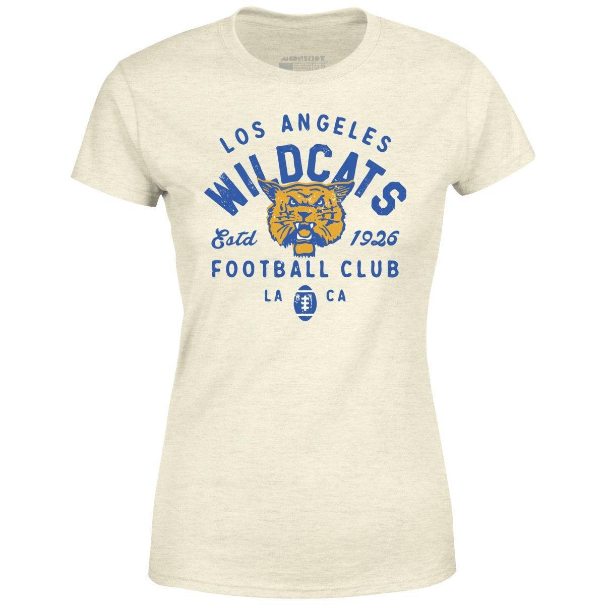 Los Angeles Wildcats - California - Vintage Defunct Football Teams - Women's T-Shirt Female Product Image