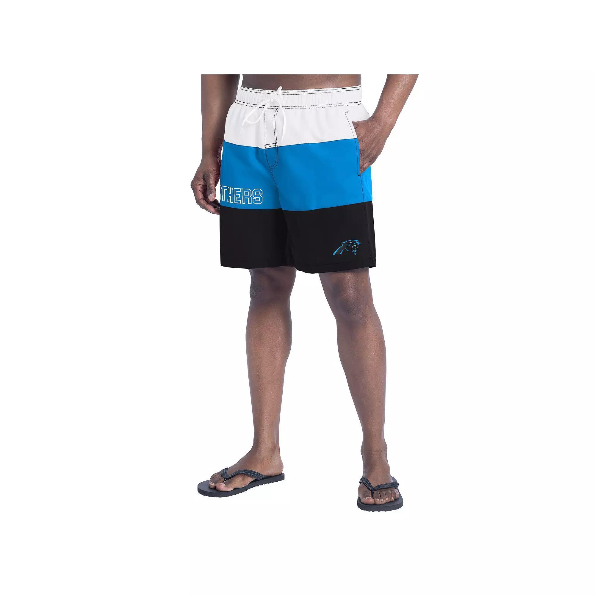 Men's G-III Sports by Carl Banks  Royal/Red New York Giants Sunrise Volley Swim Shorts, Size: Small, Blue Product Image