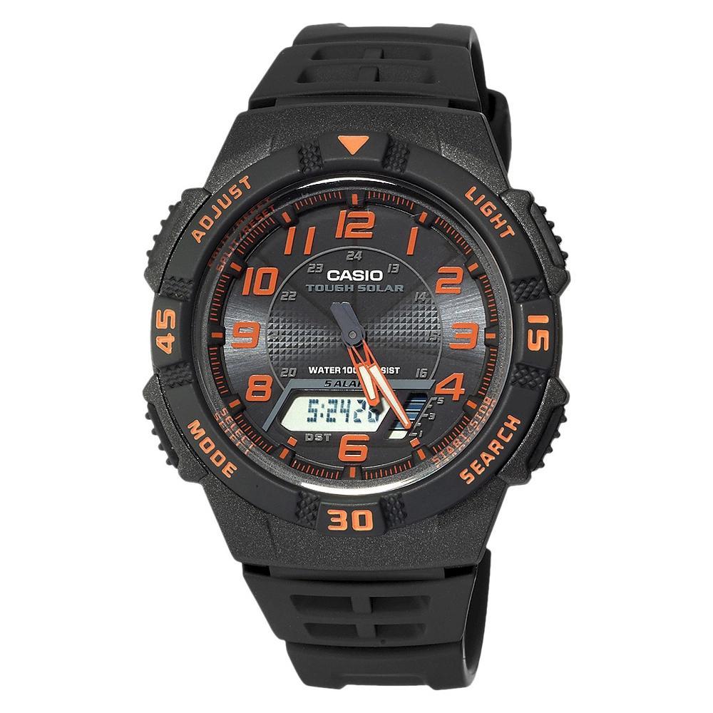 Men's Casio Solar Sport Watch - Black (AQS810W-1AVCF) Product Image