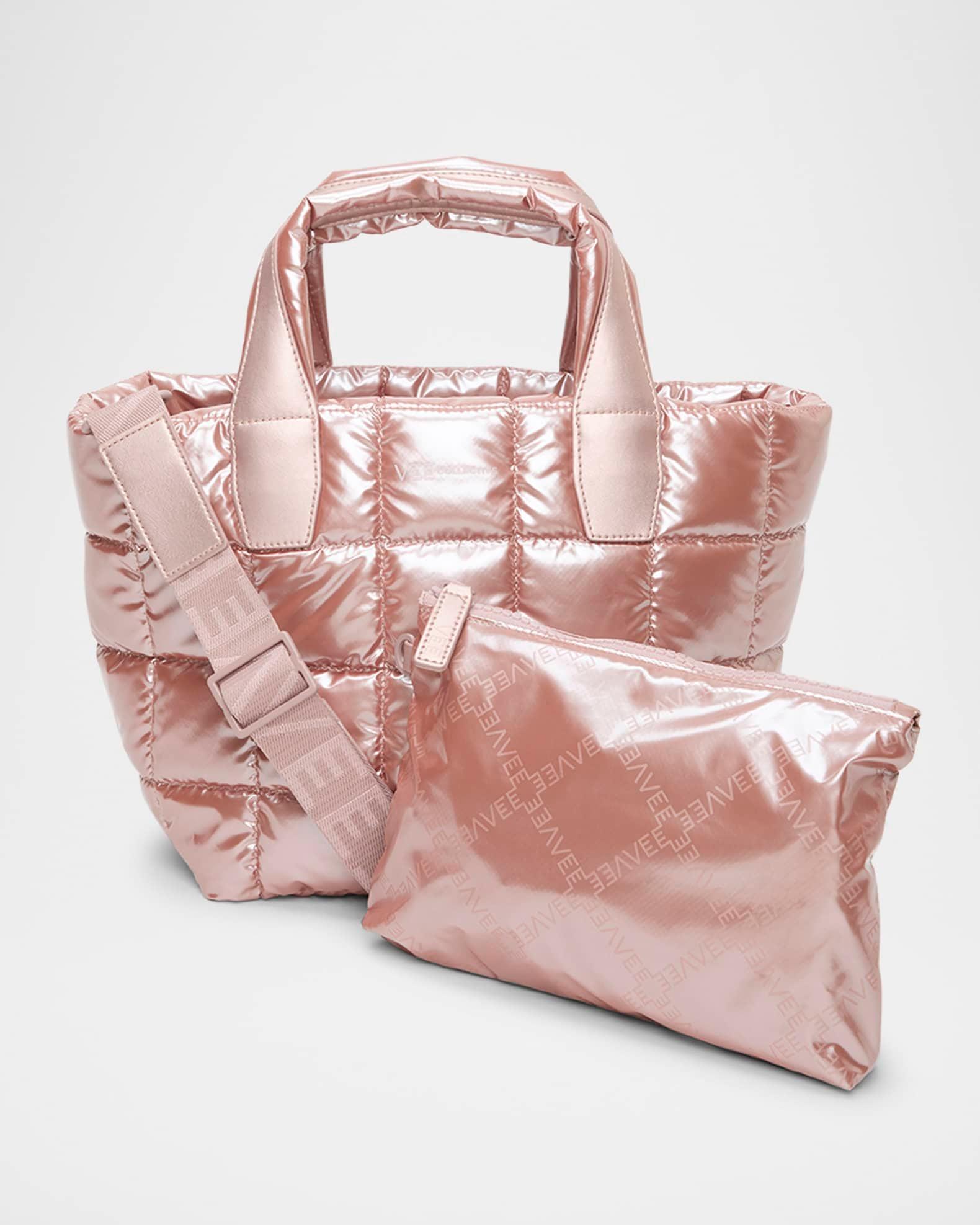 Porter Small Metallic Quilted Tote Bag Product Image