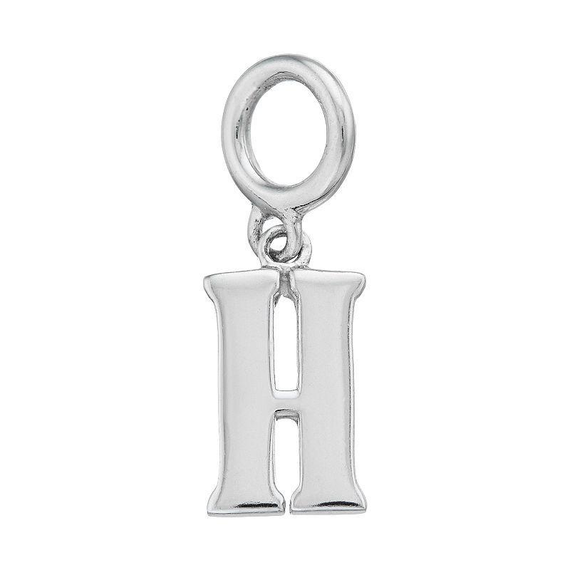 Lavish by TJM Sterling Silver Initial Letter Charm, Womens, Sterling Z Product Image