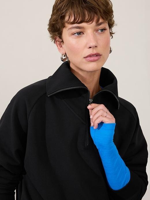 Easy Fleece 1/4 Zip Sweatshirt Product Image