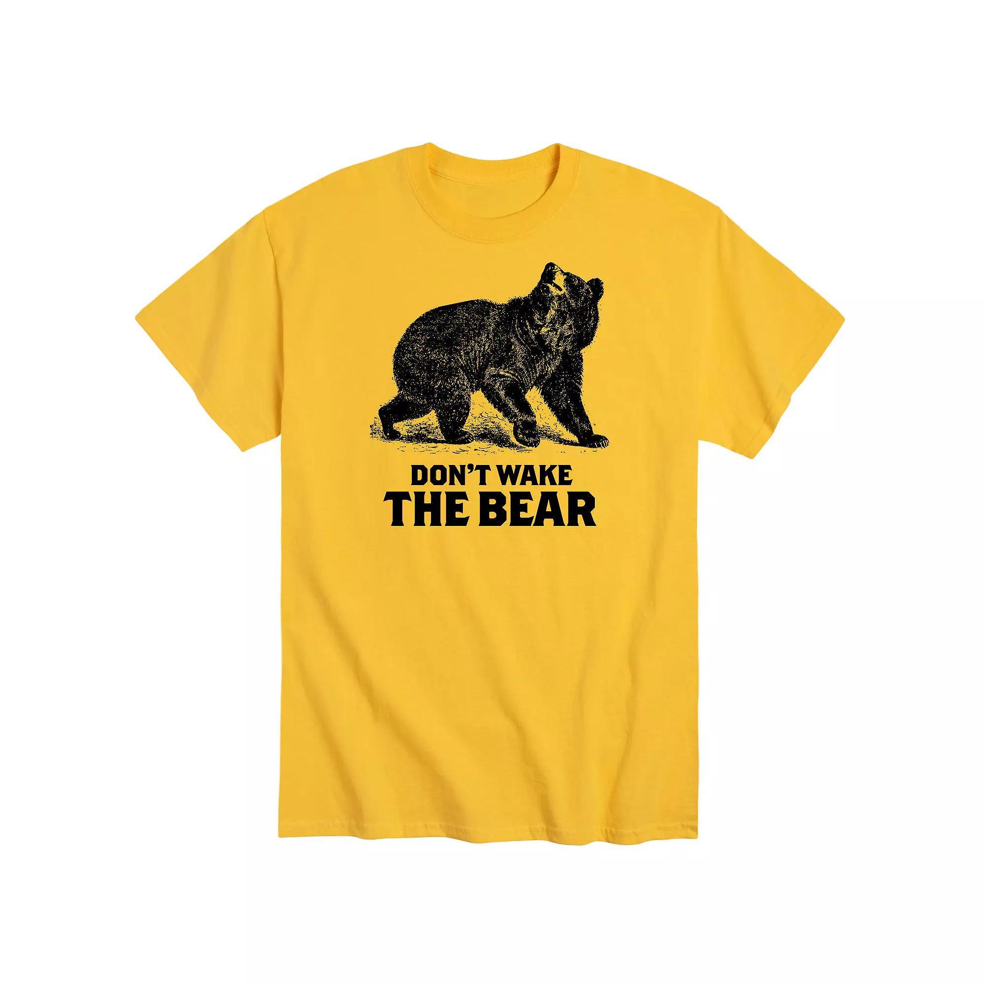 Men's Dont Wake The Bear Tee,  Product Image