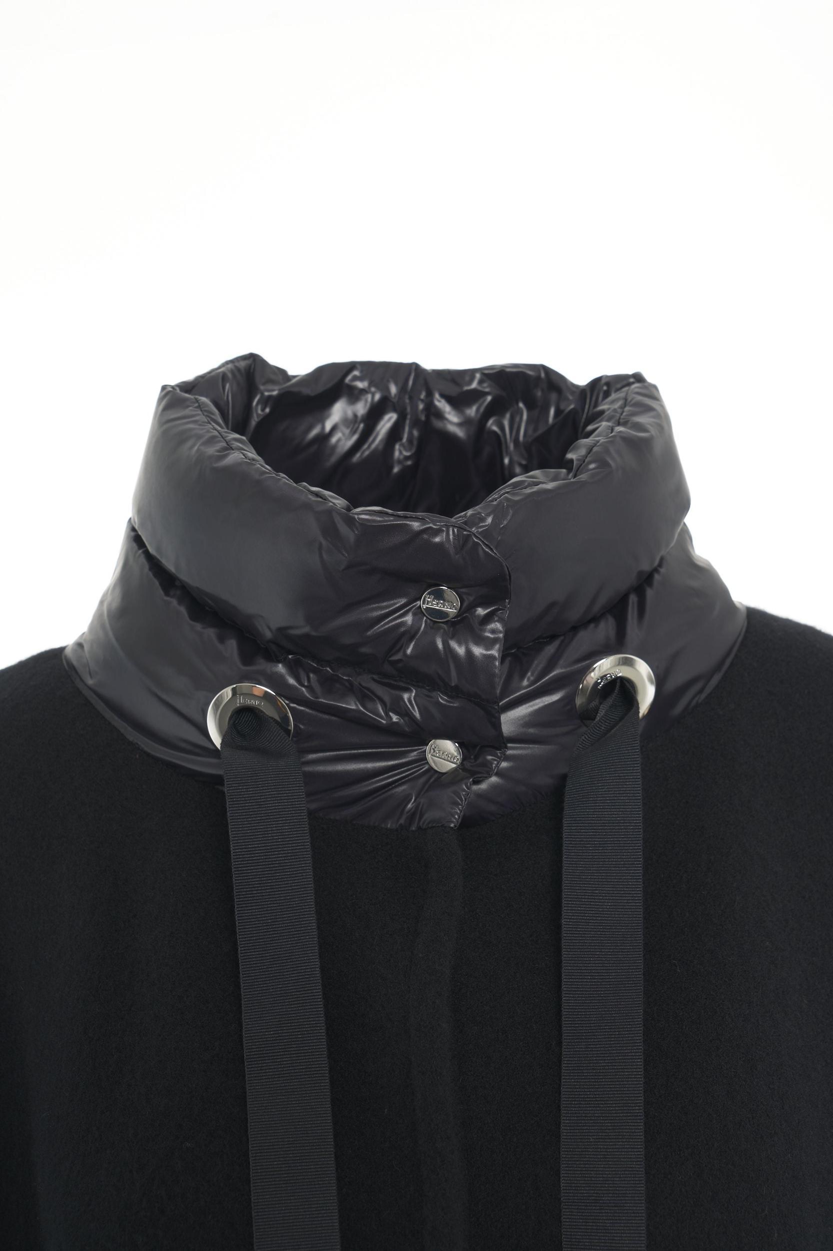 Cape with nylon details Product Image