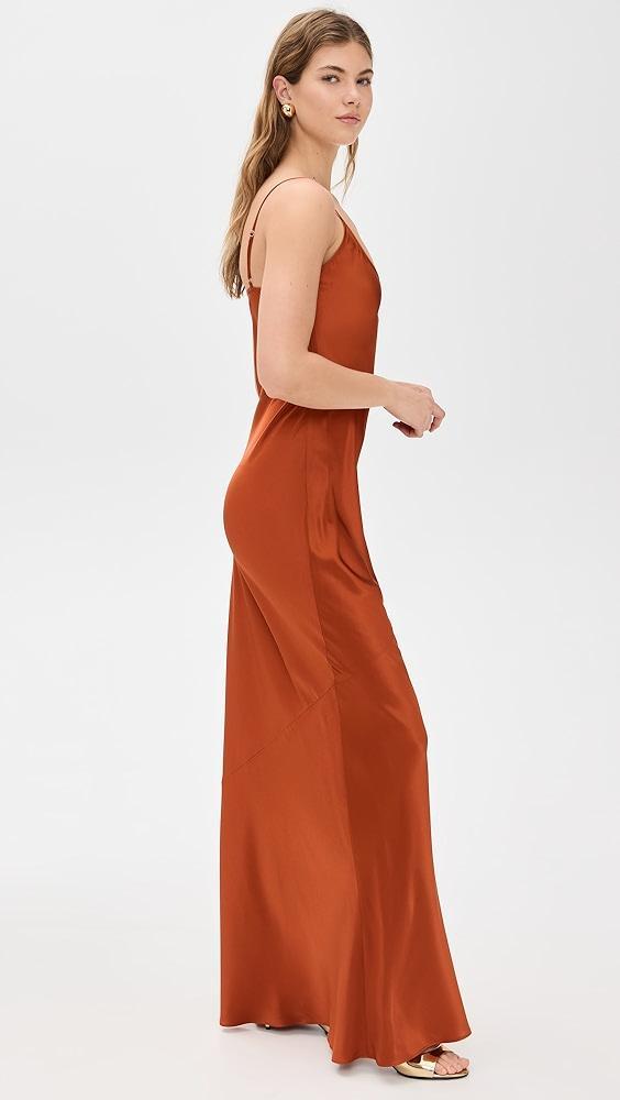 L'AGENCE Charmaine U Neck Gown | Shopbop Product Image