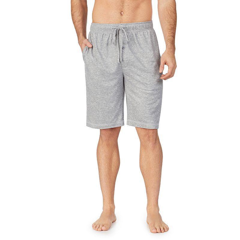 Big & Tall Cuddl Duds Far-Infrared Enhance Pajama Shorts, Mens Gray Grey Product Image