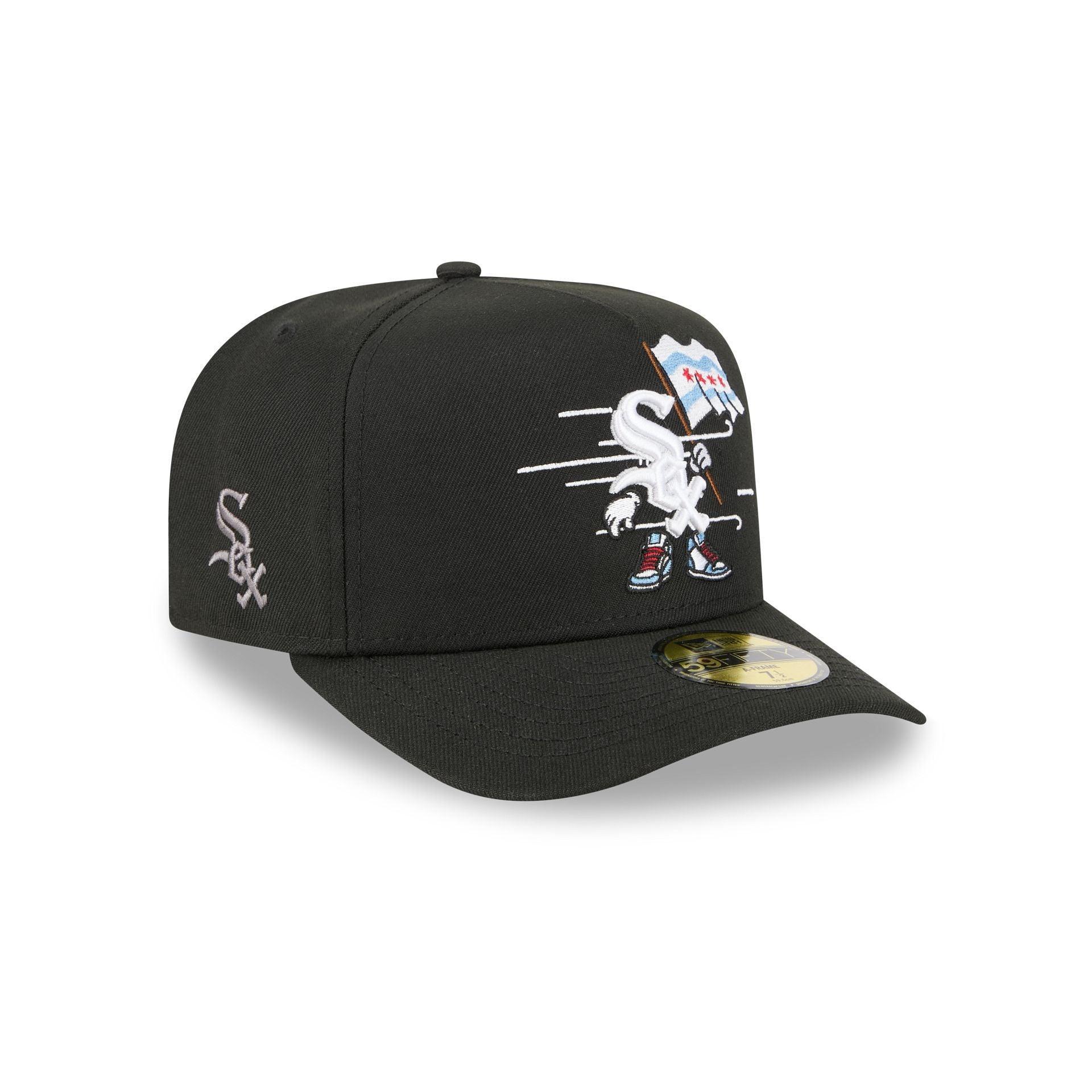 Chicago White Sox Cartoon 59FIFTY A-Frame Fitted Hat Male Product Image