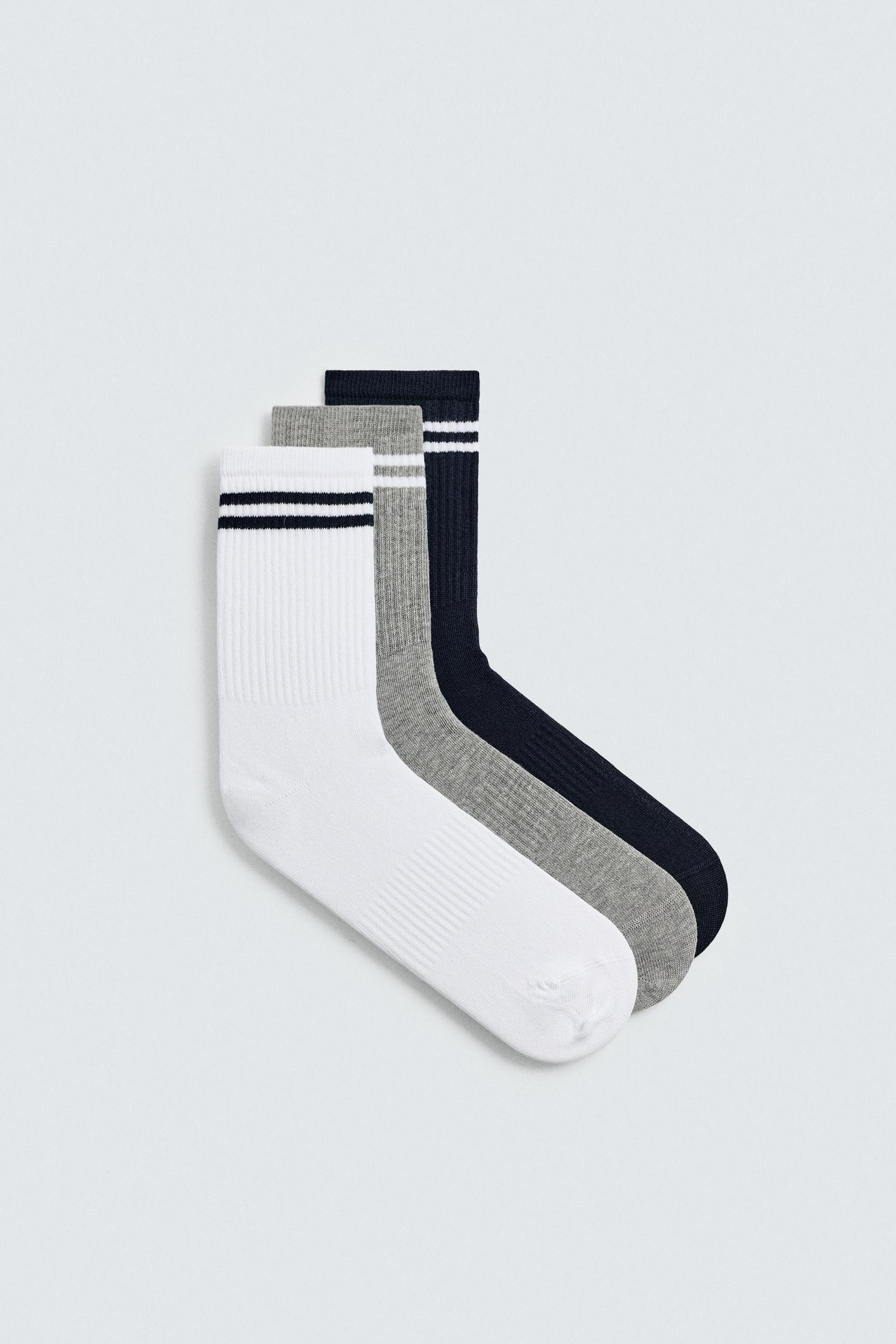 3-PACK STRIPED SOCKS Product Image
