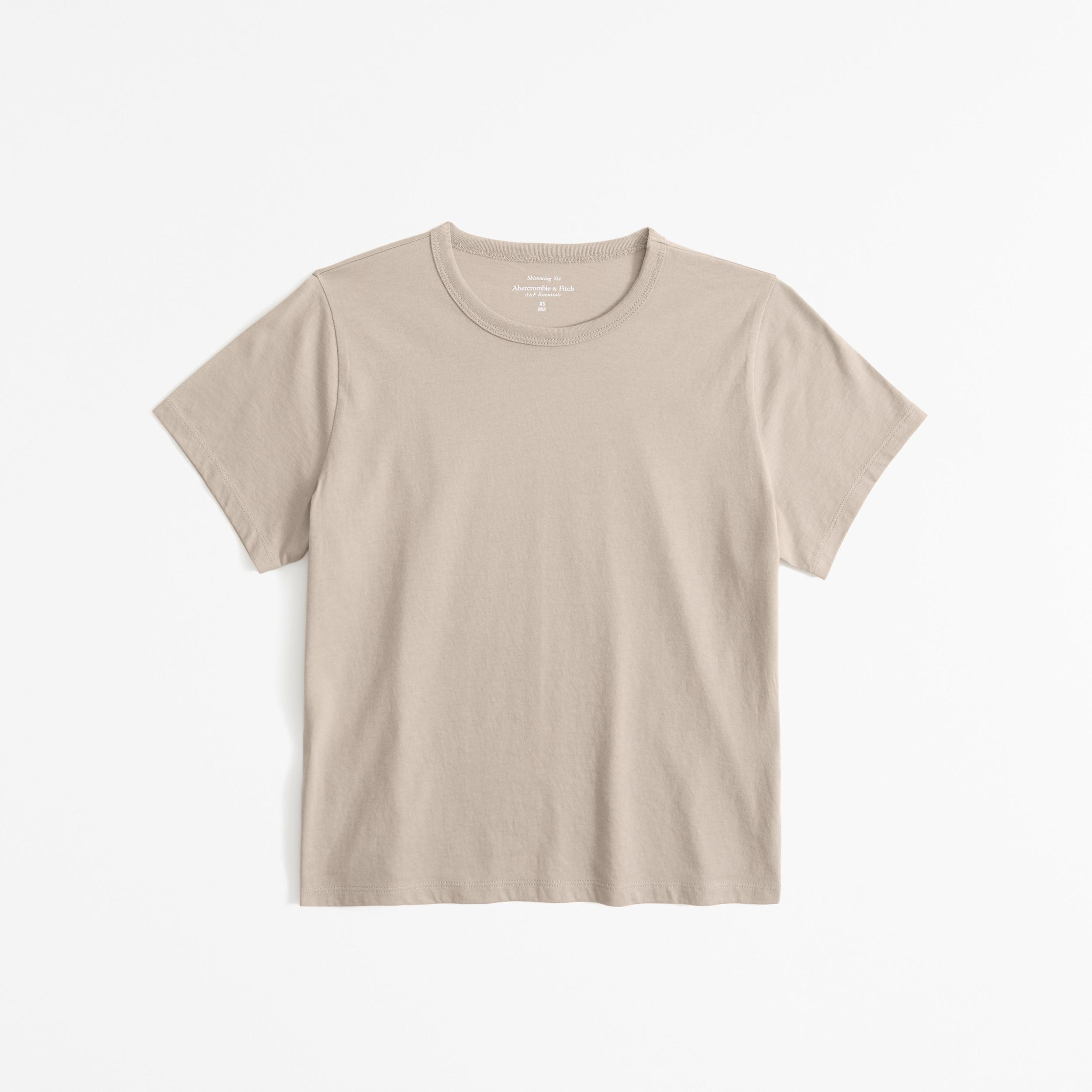 Essential Polished Body-Skimming Tee Product Image