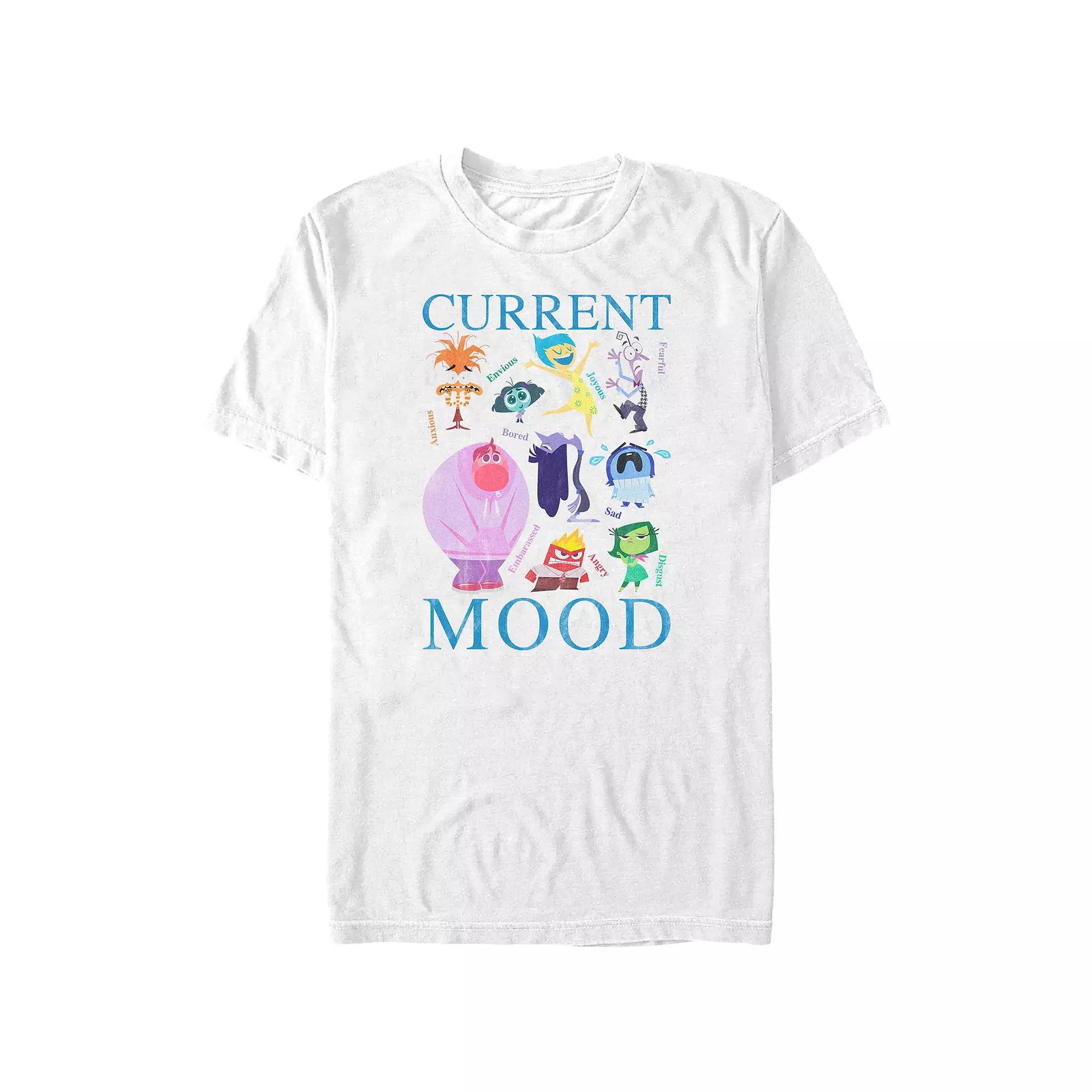 Men's Inside Out 2 Emotions Current Mood Graphic Tee,  Product Image