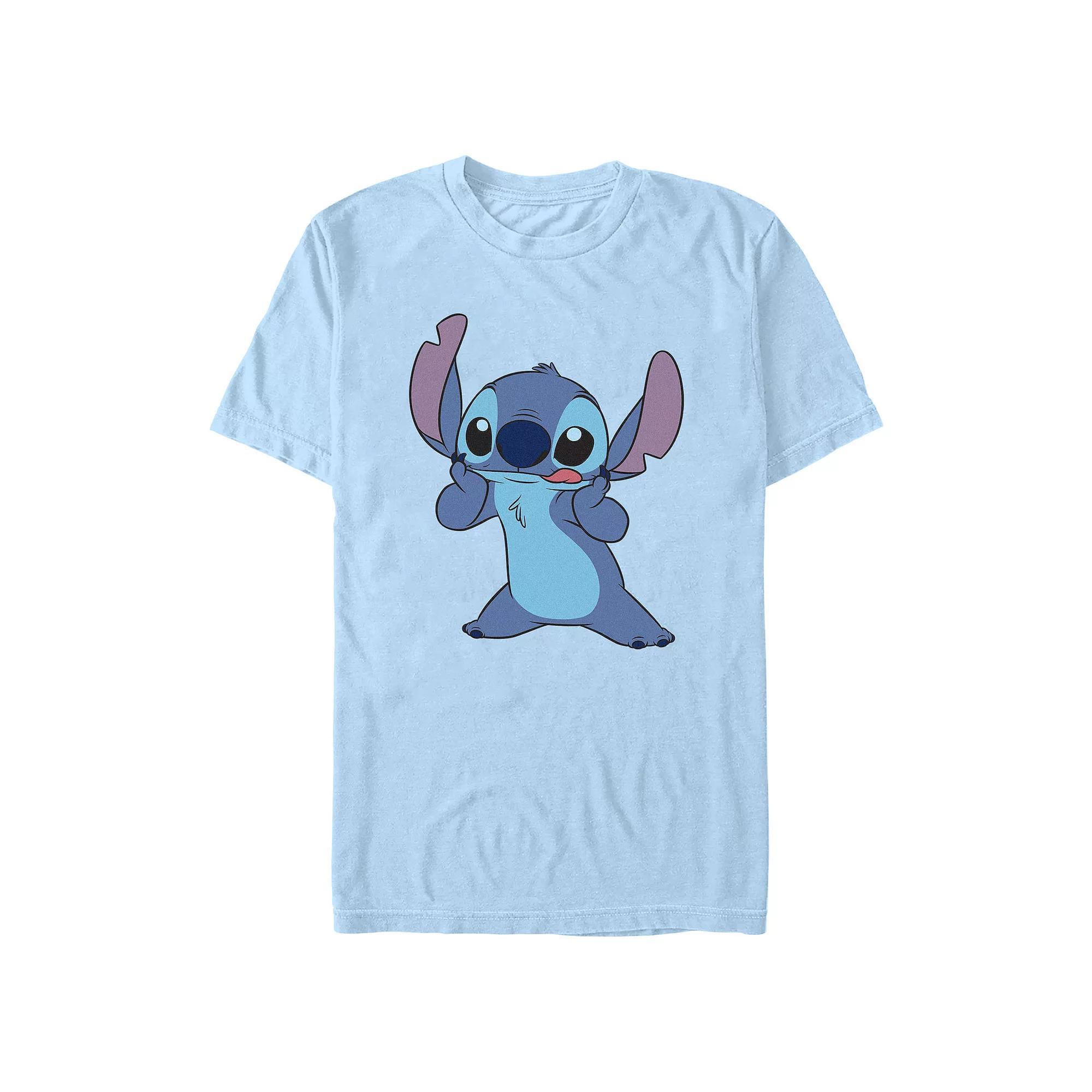 Disney's Lilo & Stitch Cute Stitch Men's Graphic Tee,  Product Image