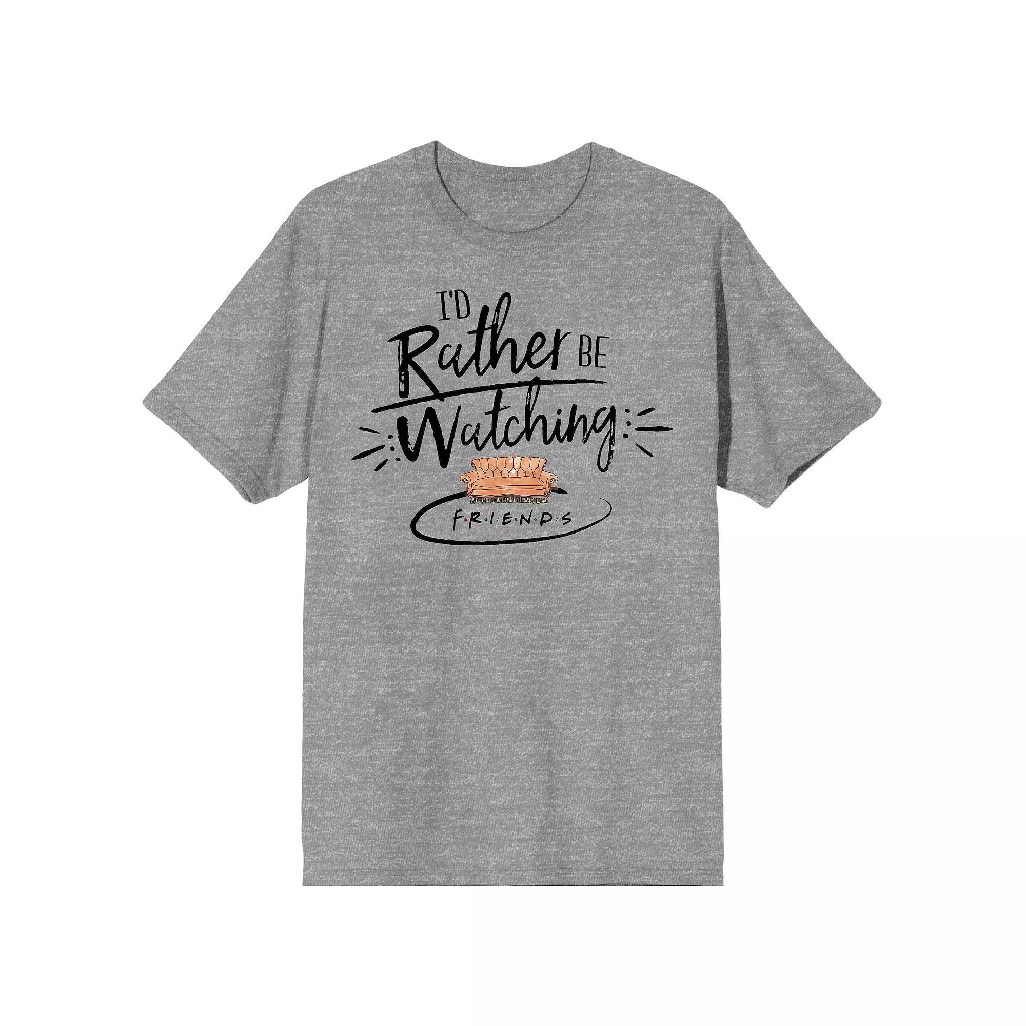 Men's Friends Rather Be Watcing Tee,  Product Image