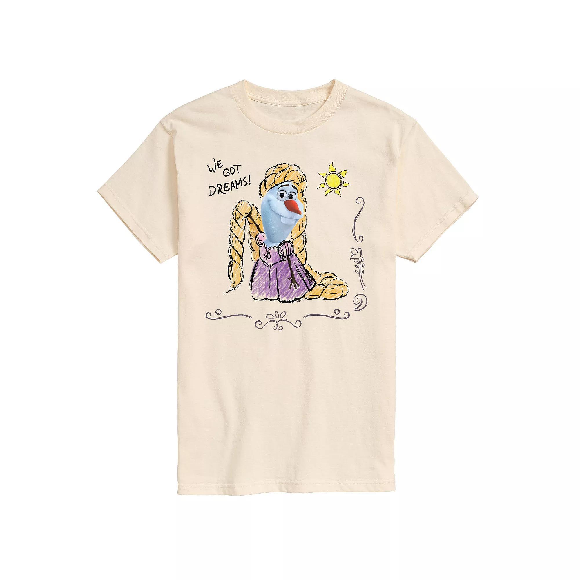 Disney's Frozen Men's Olaf Tangled Graphic Tee,  Product Image
