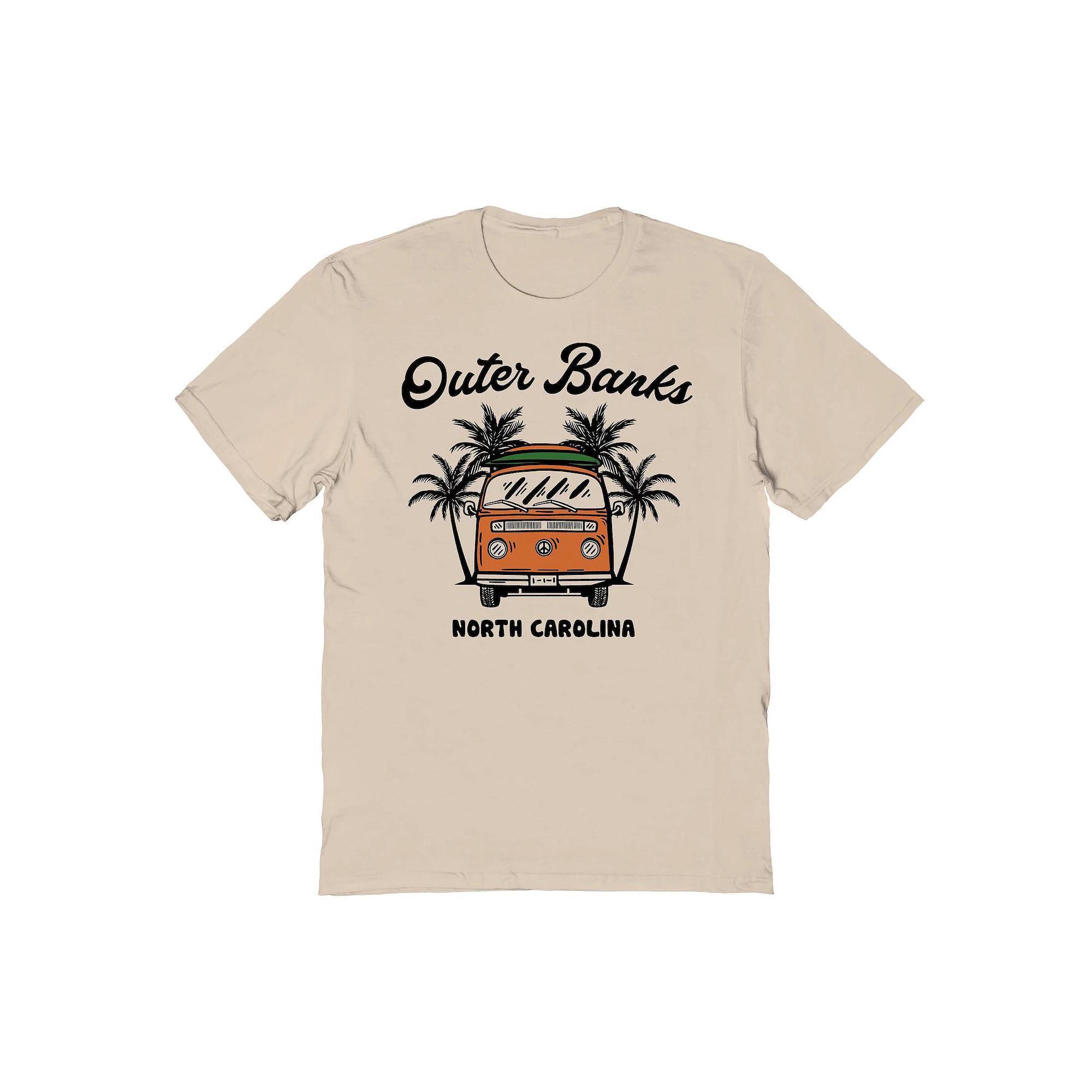 Men's Country Parks Outer Banks Van Graphic Tee, Size: Large, Brown Product Image