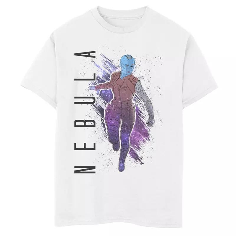 Men's Avengers Nebula Painted Tee, Size: Medium, White Product Image