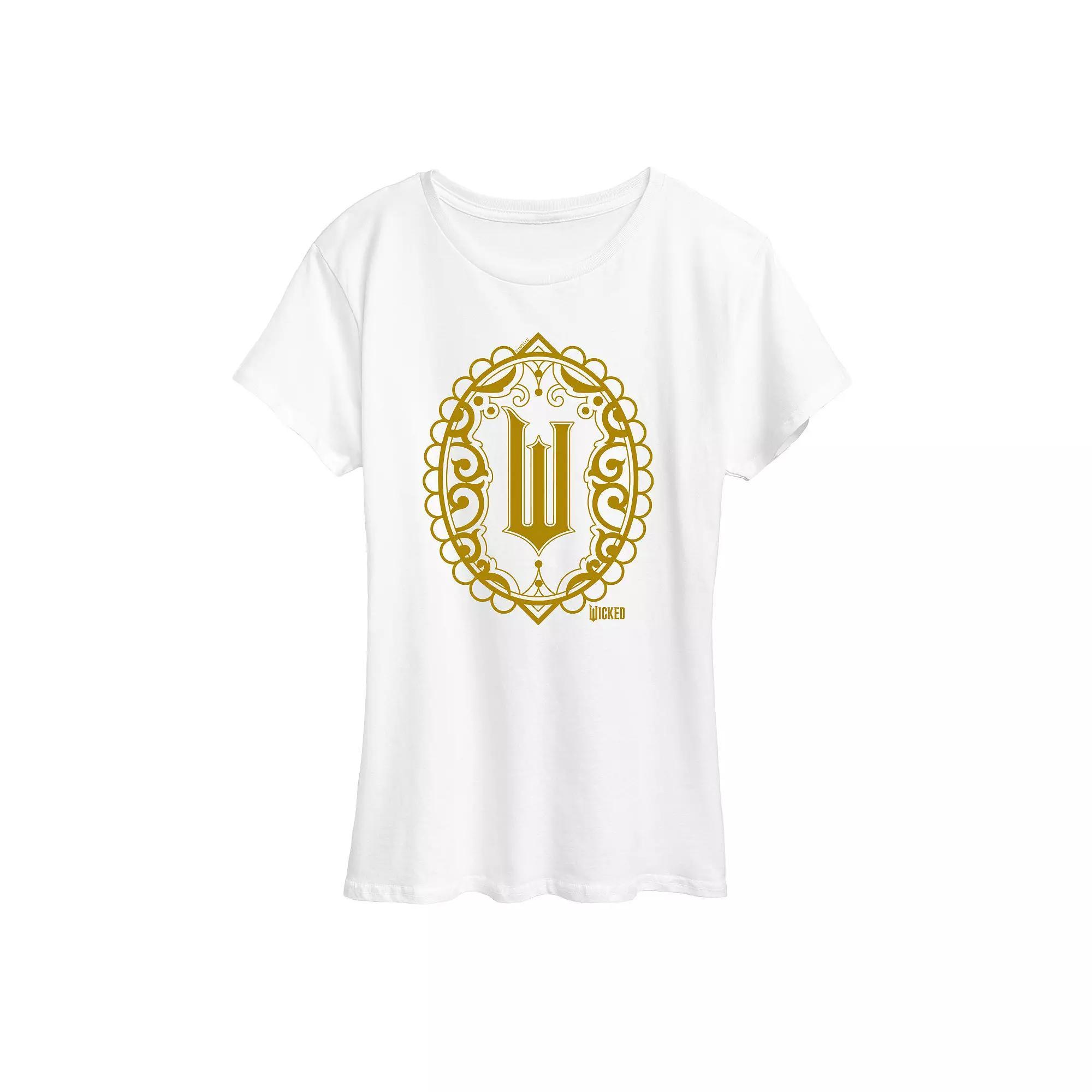 Women's Wicked Logo Tee, Size: Large, White Product Image