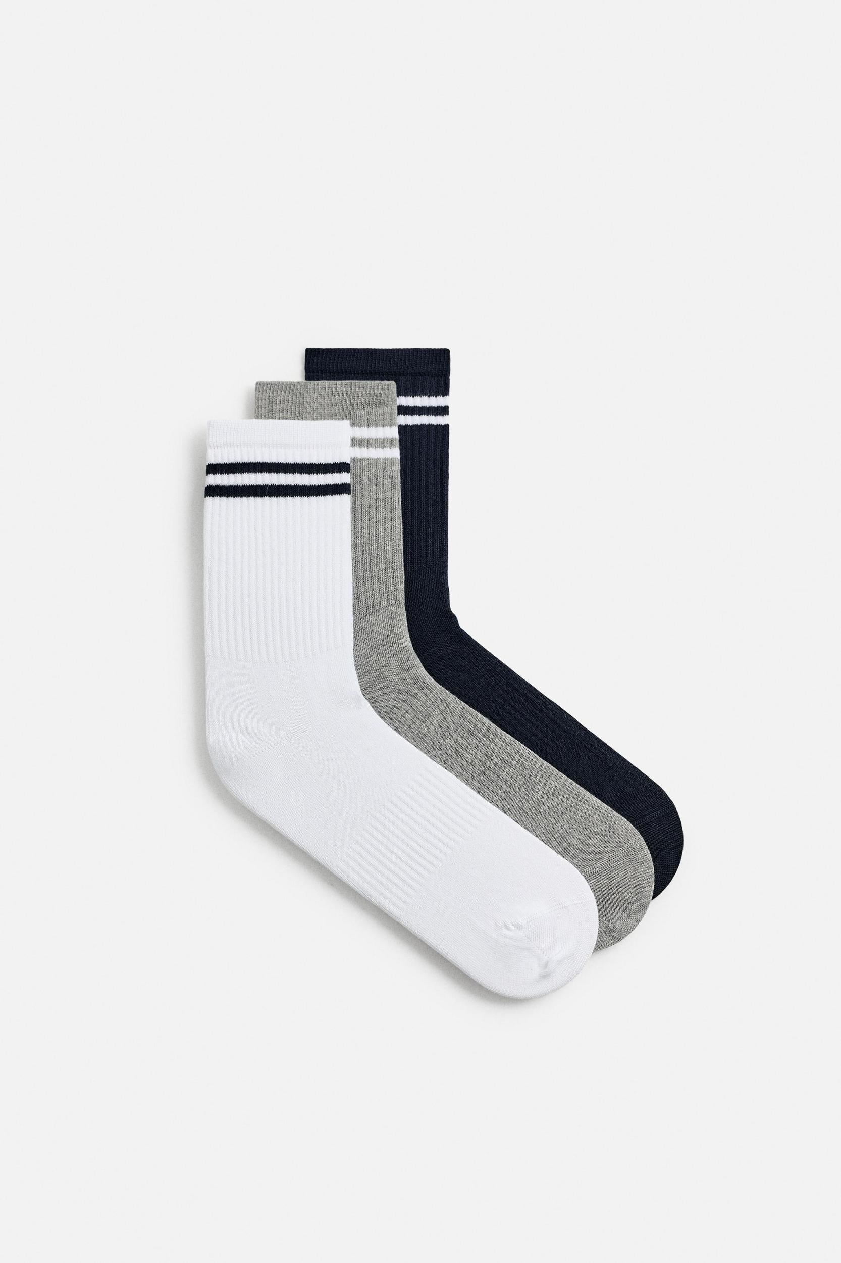 3-PACK STRIPED SOCKS Product Image