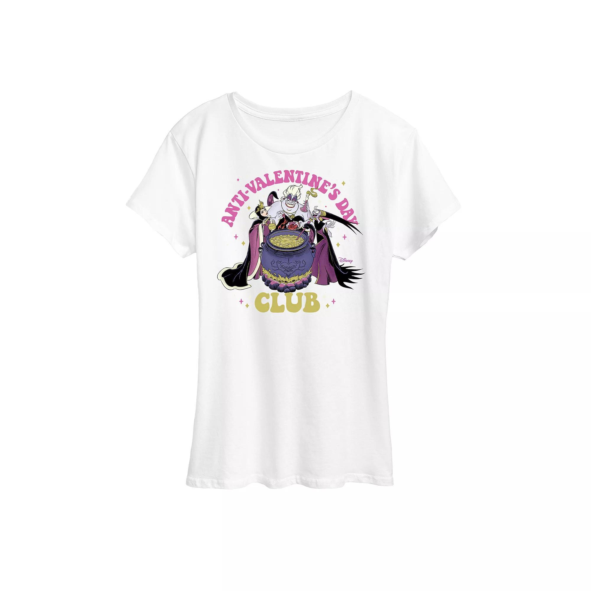 Disney's The Little Mermaid Ursula Women's Anti Valentine's Graphic Tee,  Product Image