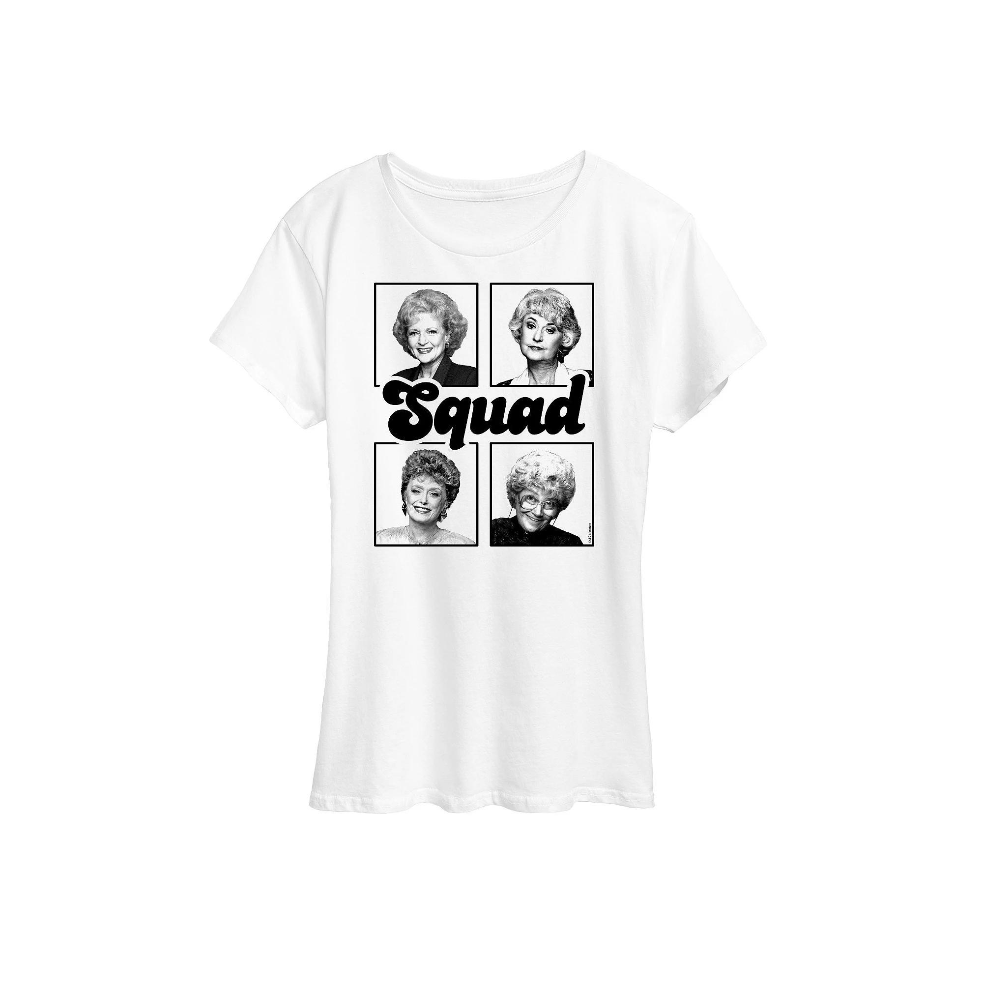 Women's Golden Girls Squad Graphic Tee, Girl's,  Product Image