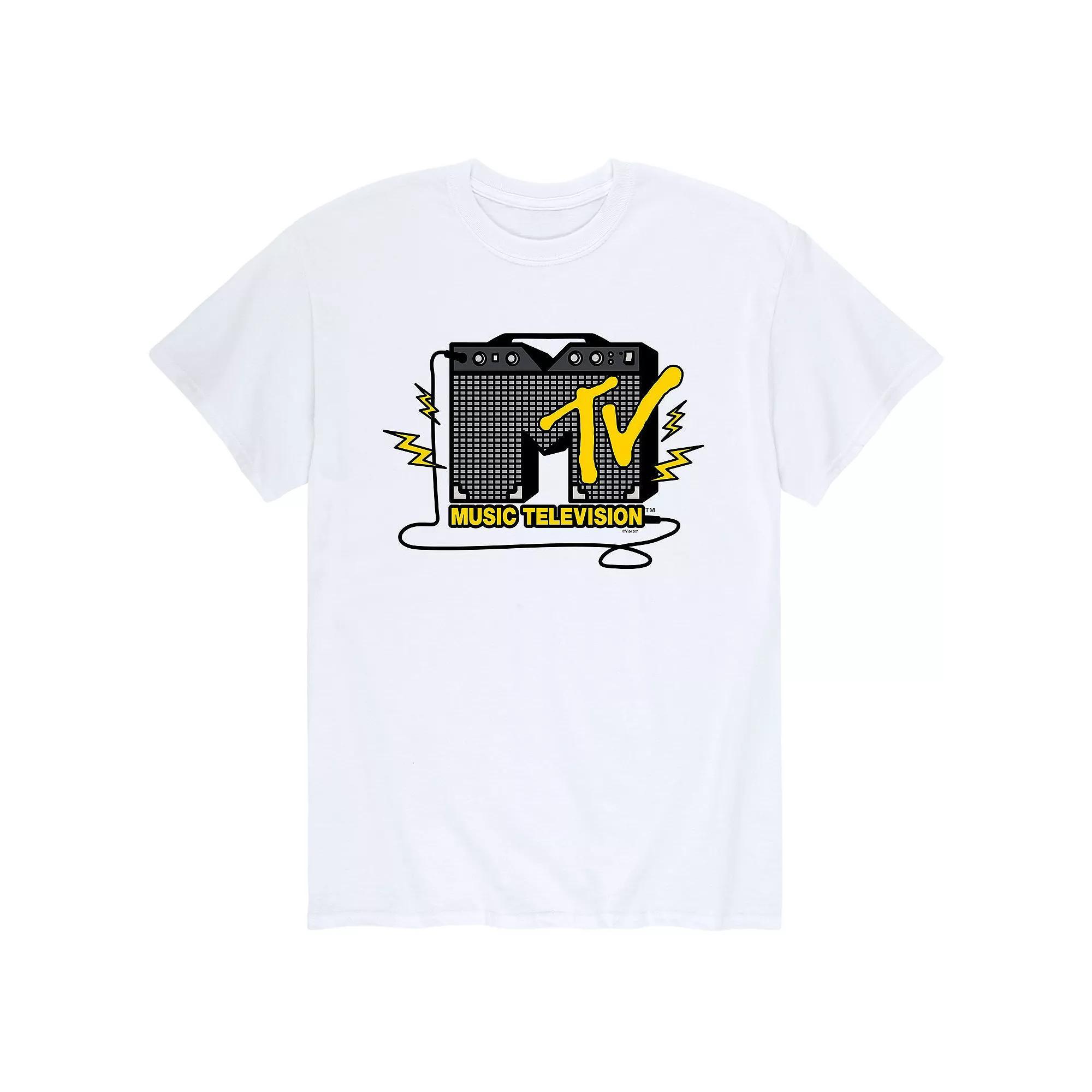 Men's MTV Amplifier Tee, Size: XXL, White Product Image
