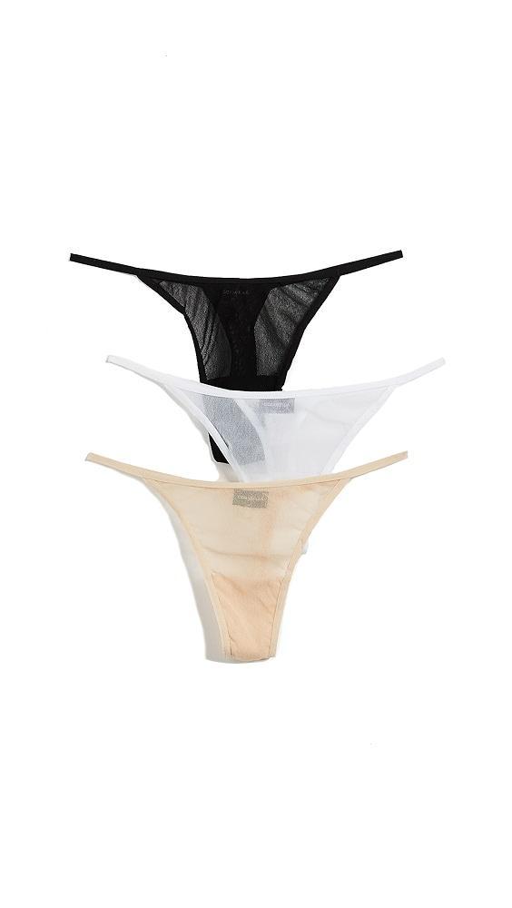 Cosabella Soire Italian Thong 3 Pack | Shopbop Product Image