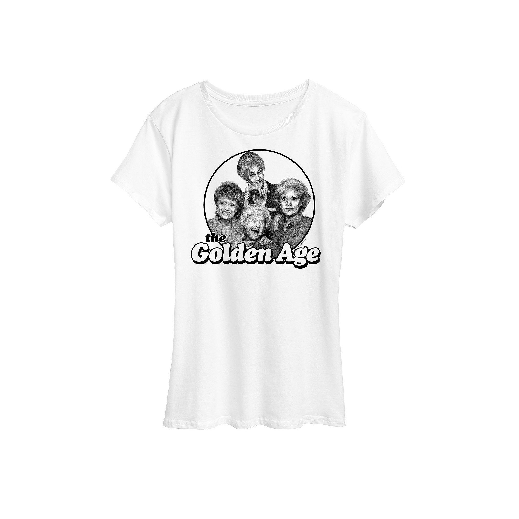 Women's Golden Girls The Golden Age Graphic Tee, Girl's,  Product Image