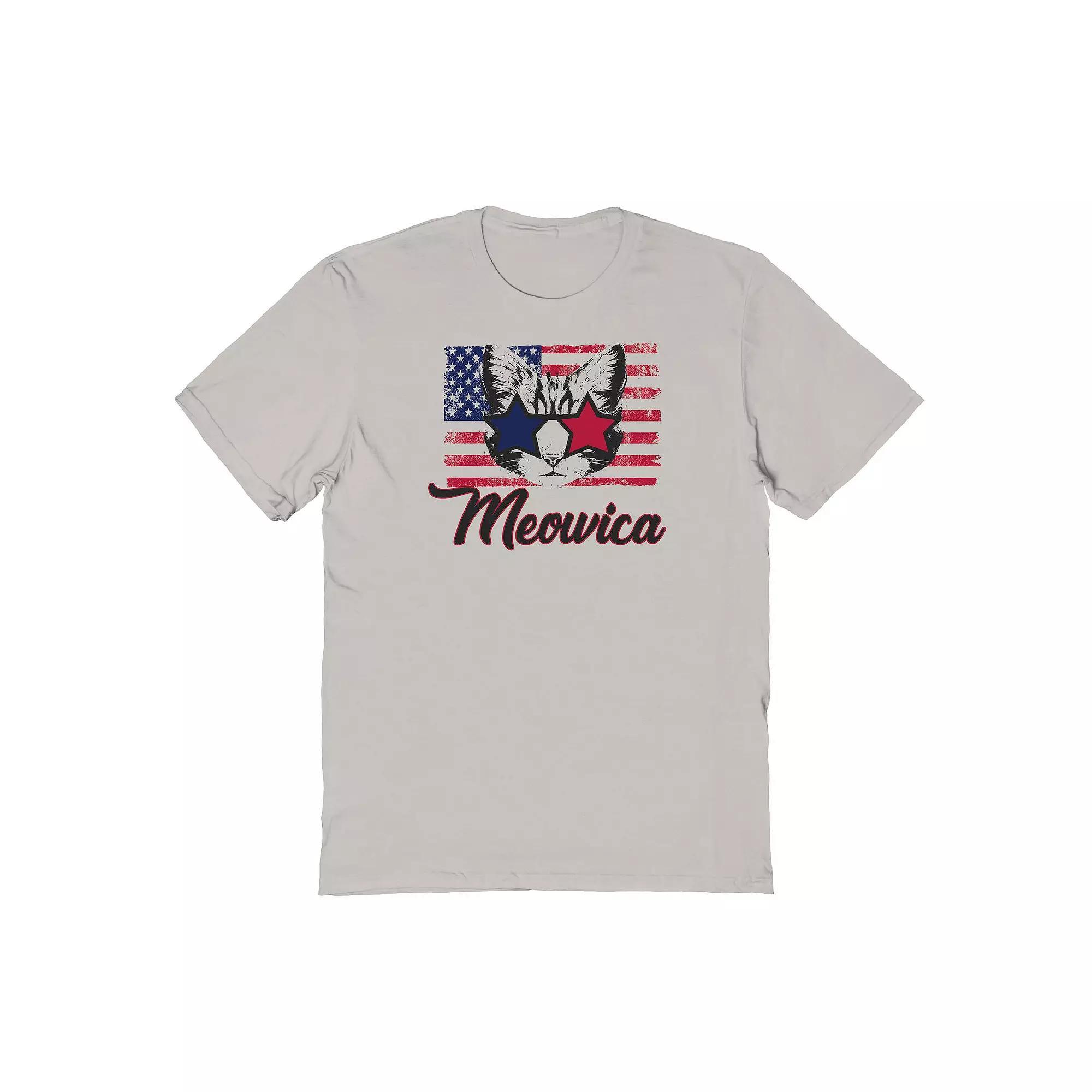 Men's COLAB89 Meowica Stars Graphic Tee,  Product Image