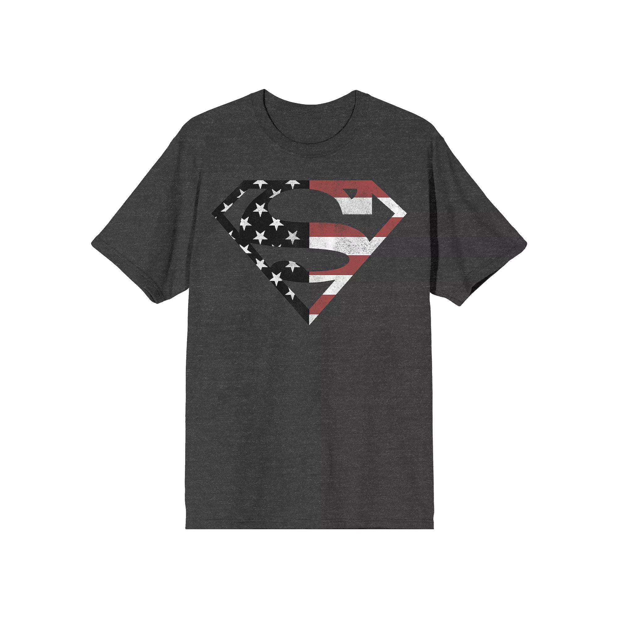Men's DC Comics Superman Americana Logo Tee,  Product Image